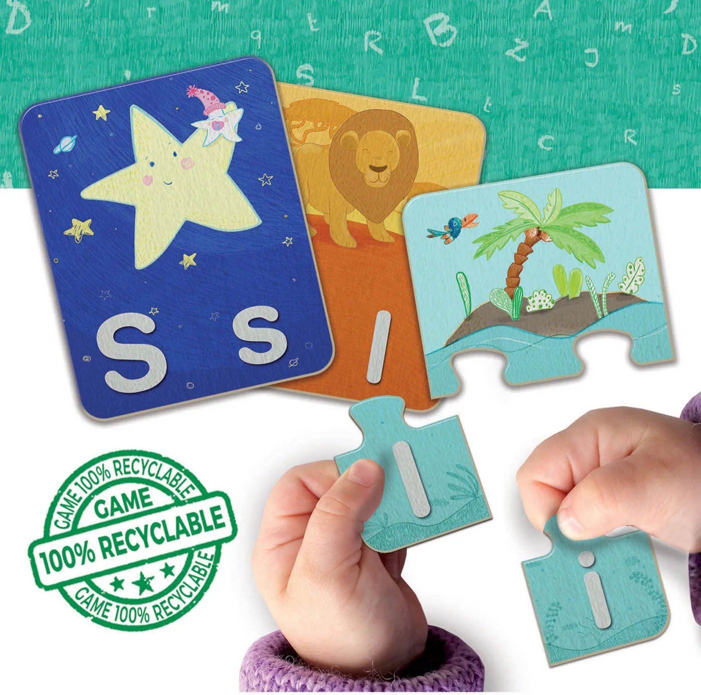 Образователен пъзел, Educa, Азбука, 81 части - Image 2