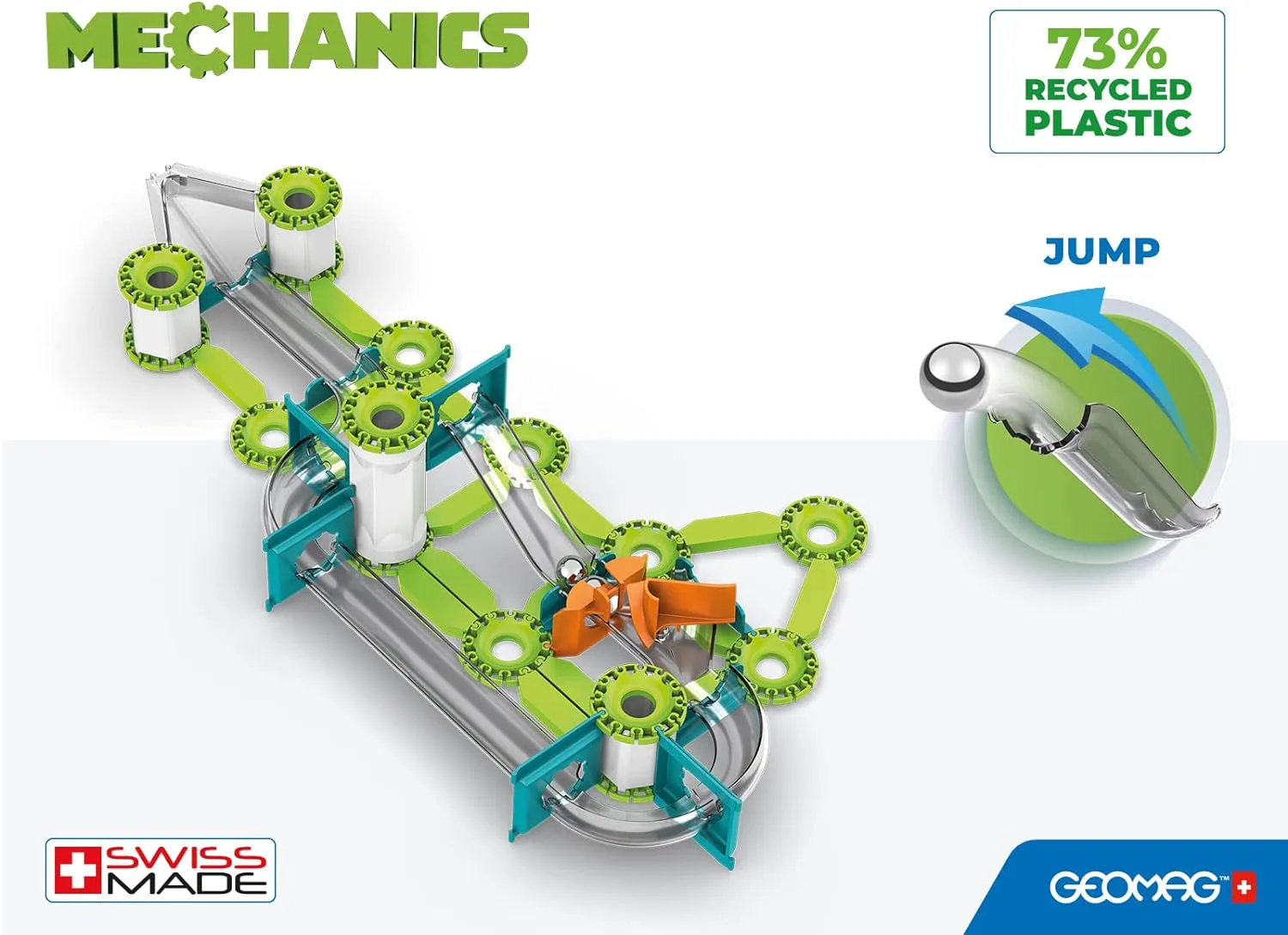 Магнитен конструктор, Geomag, Mechanics, Гравитация, 153 части - Image 3