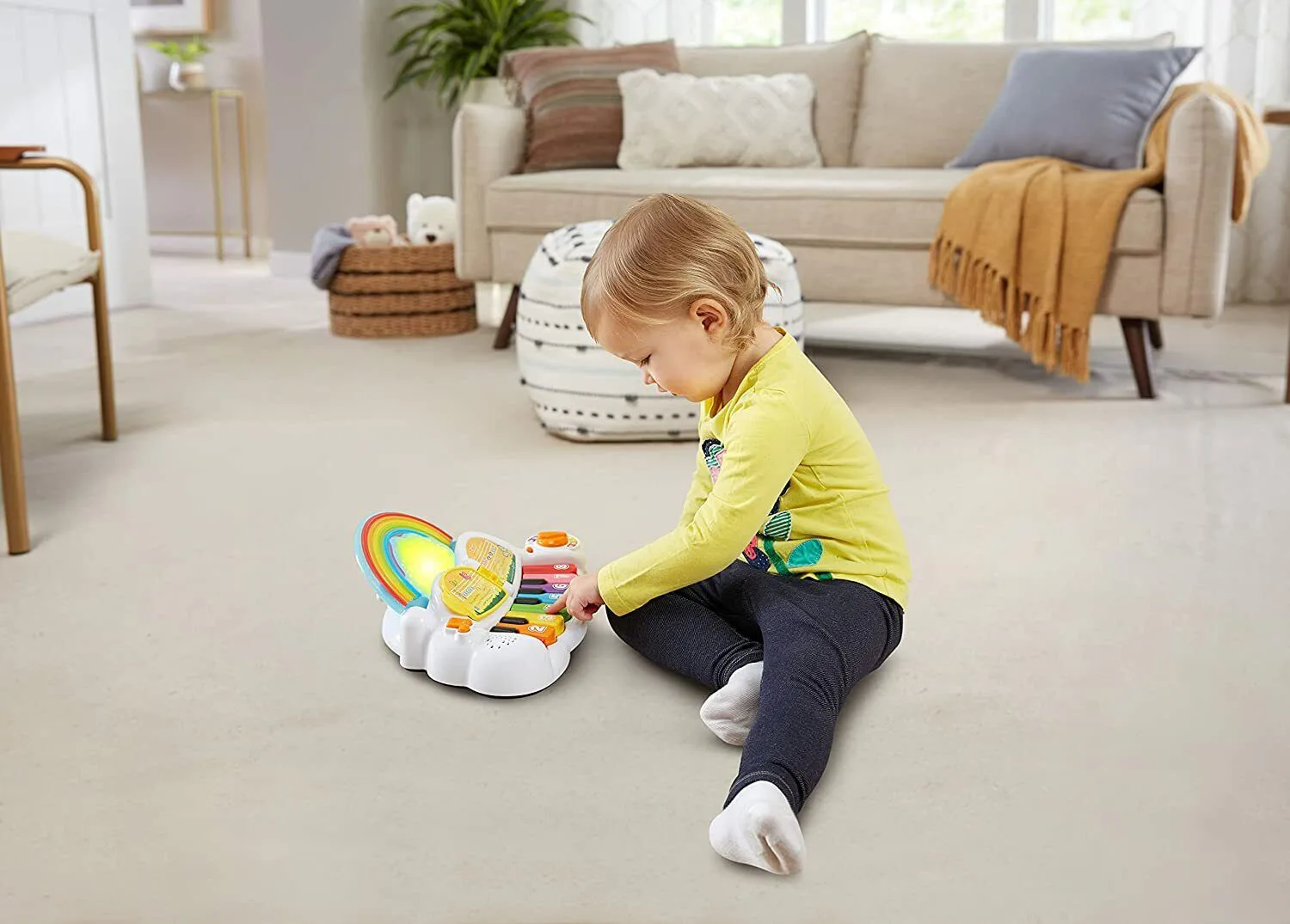 Интерактивна играчка, Vtech, Leap Frog, Бебешко пиано, Дъга, 33 x 11 x 26 см - Image 5