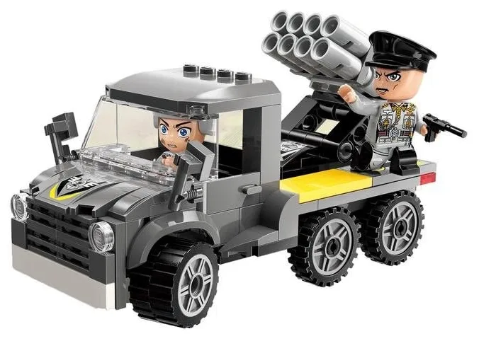 Конструктор, Qman, Combat Zone, Ракетна артилерия, 150 части - Image 2