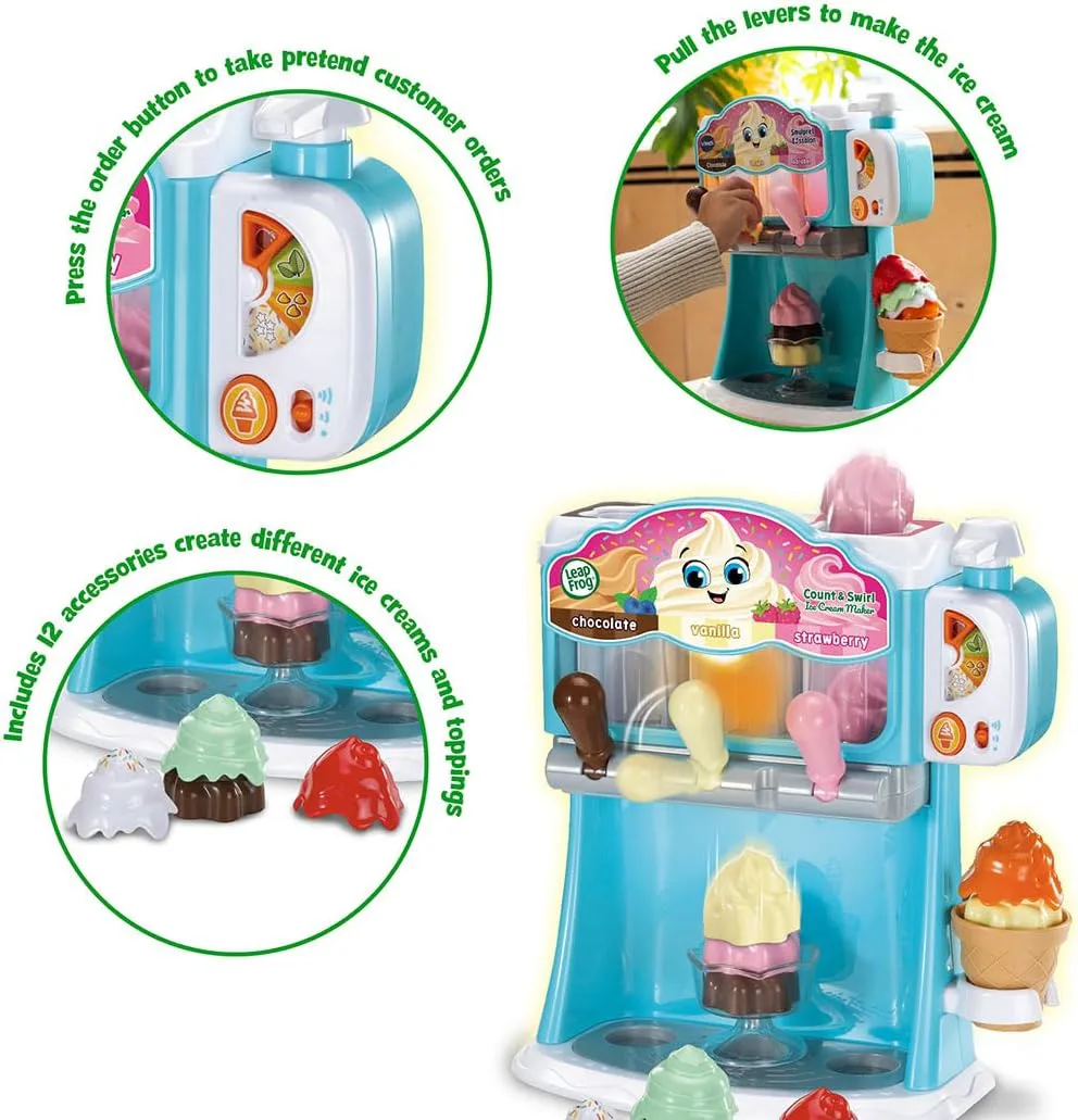 Интерактивна играчка, Vtech, Leap Frog, Машина за сладолед - Image 3