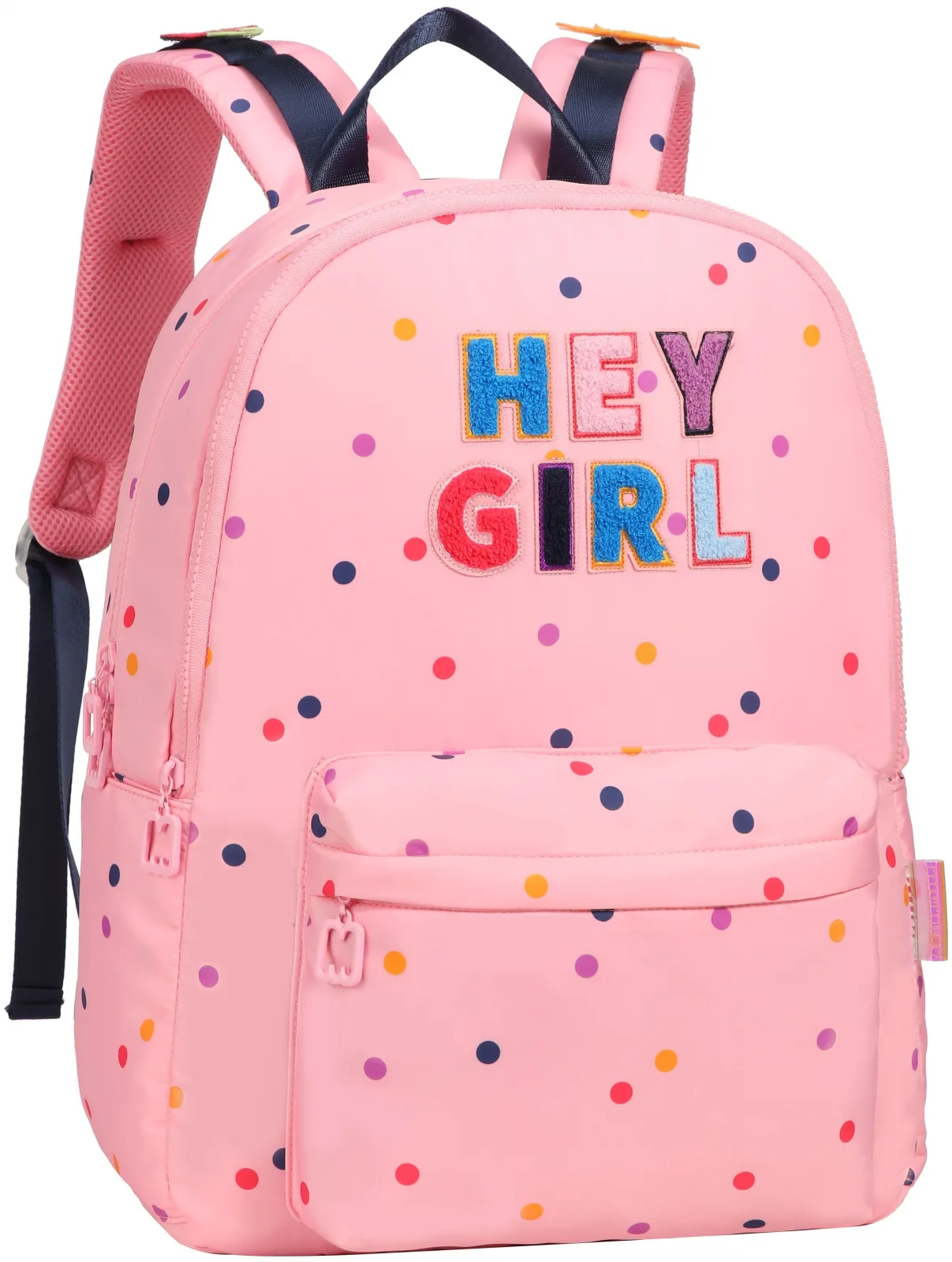 Ученическа раница, Marshmallow, Hey Girl Pink, 43 x 33 x 16 см - Image 2