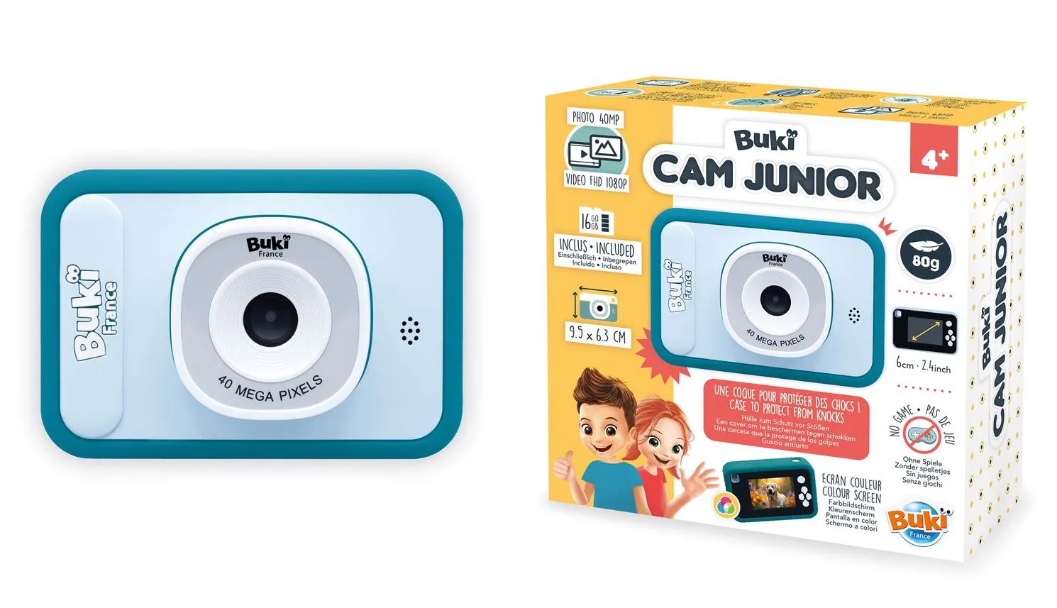 Детски фотоапарат, Buki France, Видео и снимки - Image 5