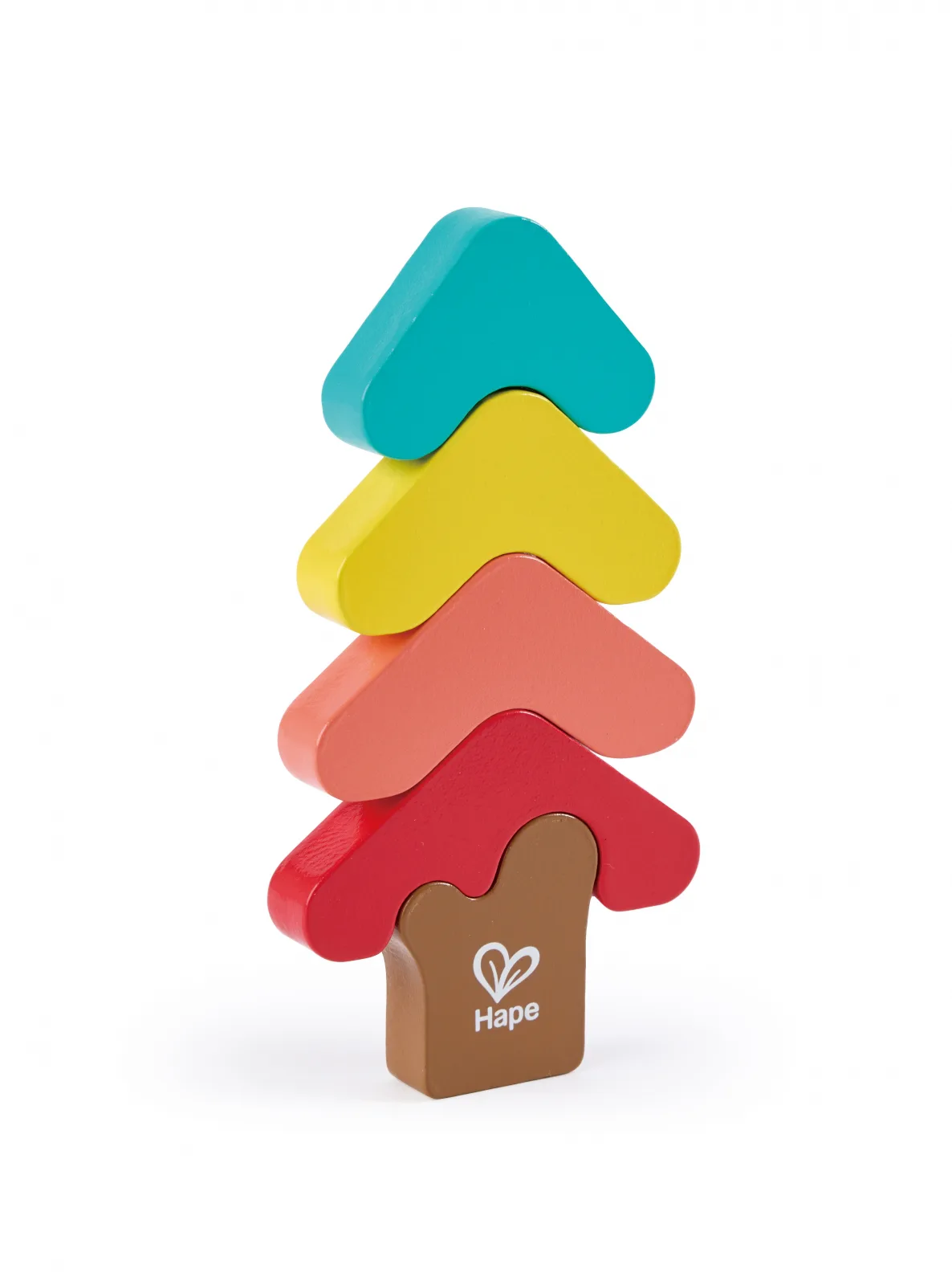 Дървен пъзел, Hape, цветове и форми, 9 части - Image 4