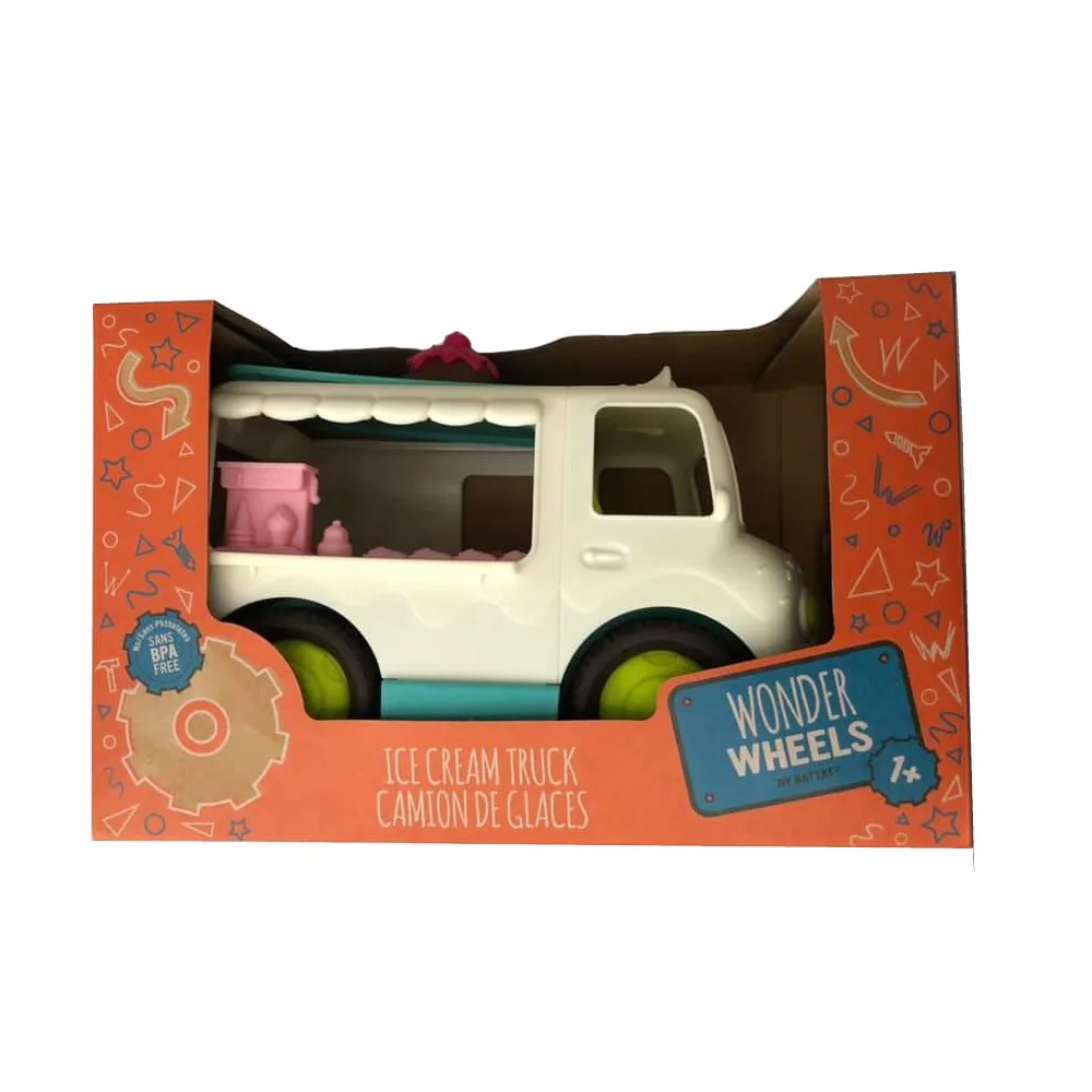 Детска играчка, Battat, Мини камион за сладолед, 28 x 16 x 19 см - Image 3