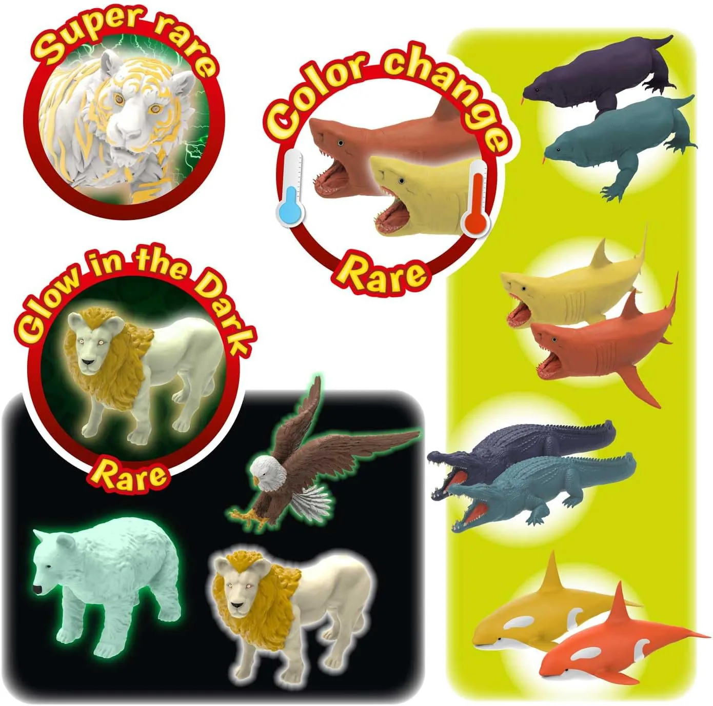 Колекционерска фигурка, Craze, Разтегливи животни, Големи хищници - Image 5