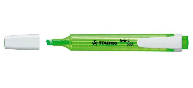 Текст маркер, Stabilo, Swing Cool, Зелен - Image 2