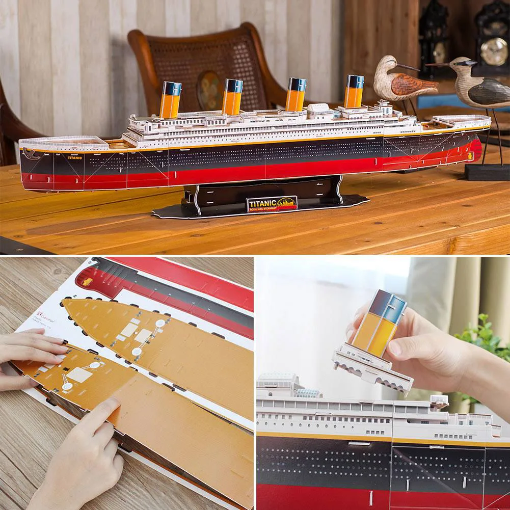 Пъзел 3D, Revell, RMS Titanic, 113 части - Image 5