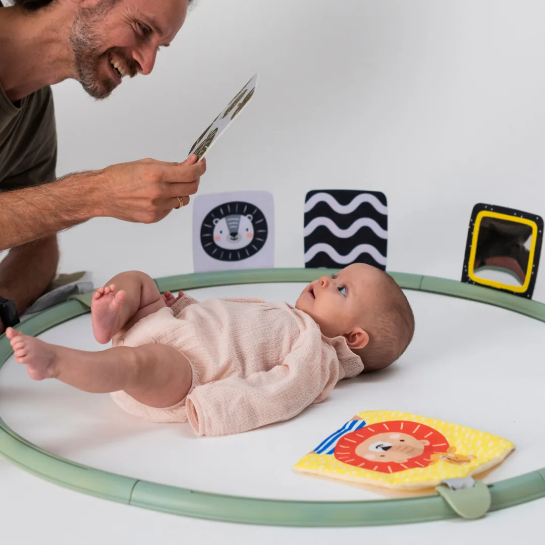 Бебешки тренажор за корем, Taf Toys, Tummy time, 90 см - Image 4