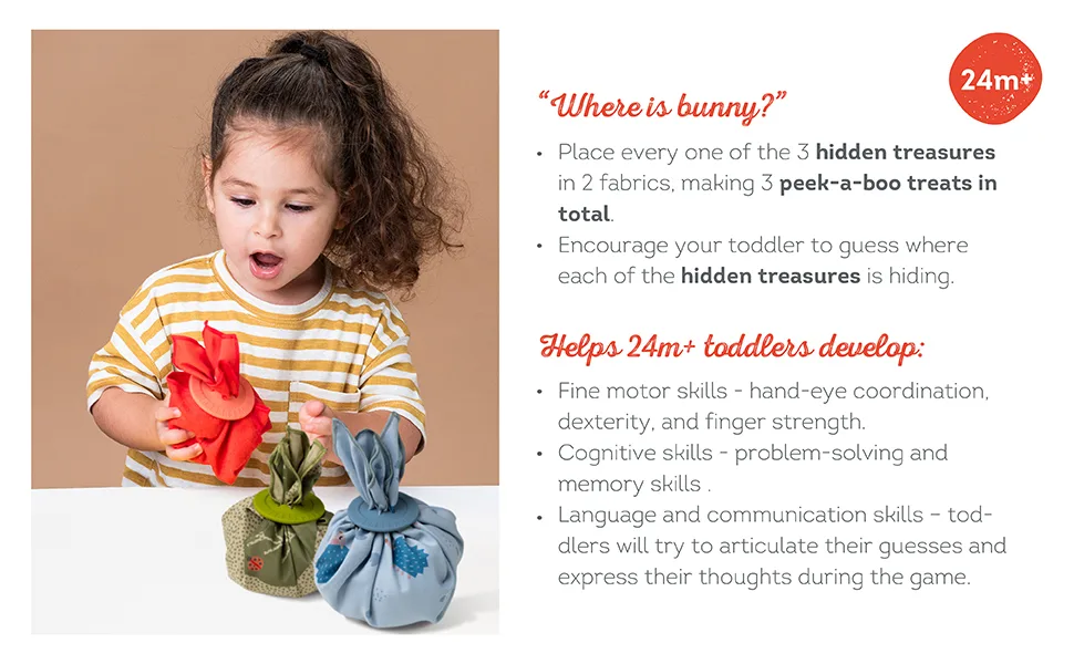 Сензорна игра, Taf Toys, Какво има вътре, 15 части - Image 4