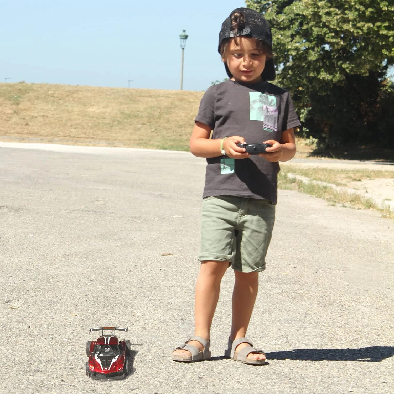 Състезателен автомобил с радиоуправление, MGM, Metal Racer, Метален, 1:16 - Image 3