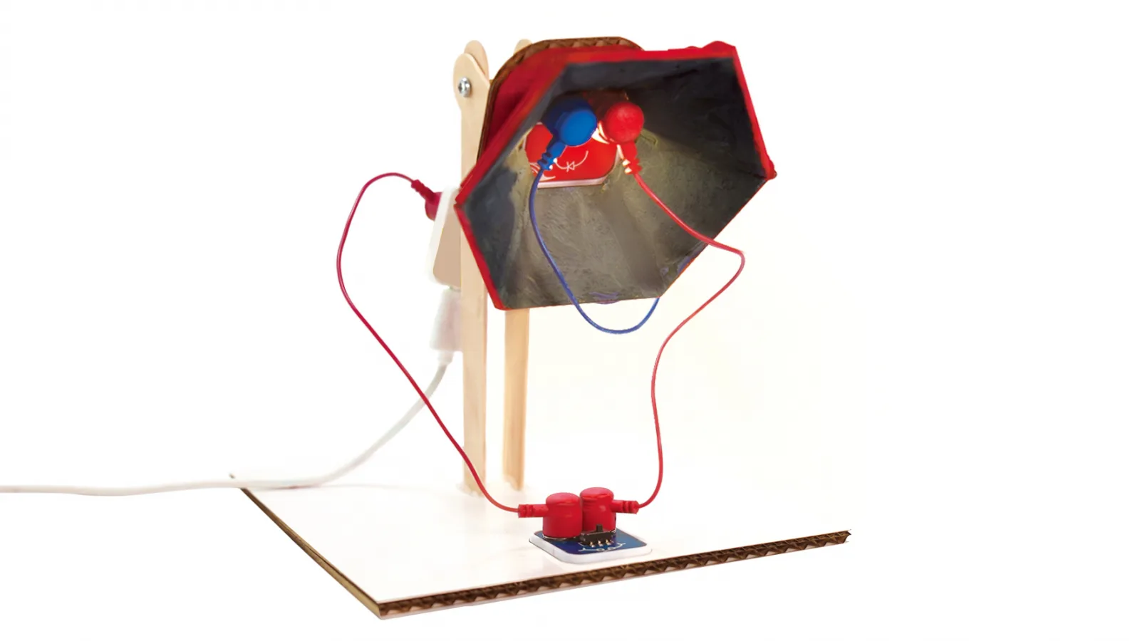 Образователен комплект, Hape, LabBox, Изследване на вериги, Базово ниво, 30 части - Image 2