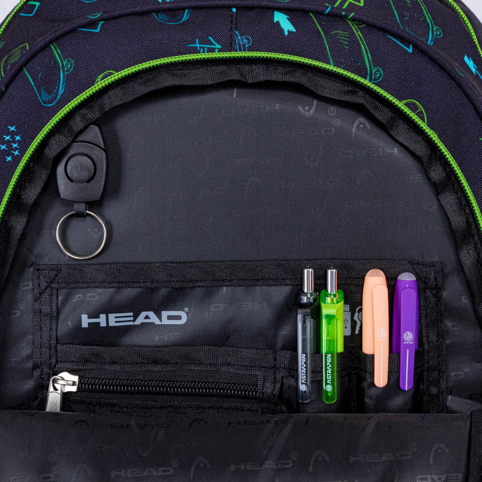 Ученическа раница, Head, Скейт начин на живот, AB300, 42 х 30 х 19 см - Image 5