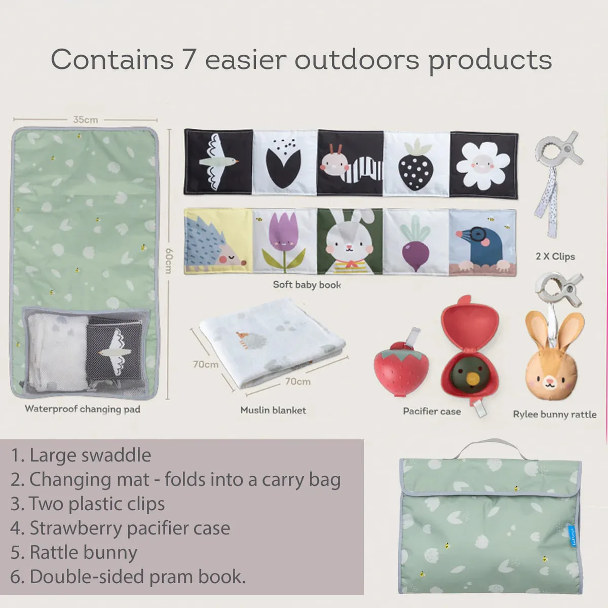 Комплект за игра на открито, Taf Toys, Outdoor Kit, 7 части - Image 5