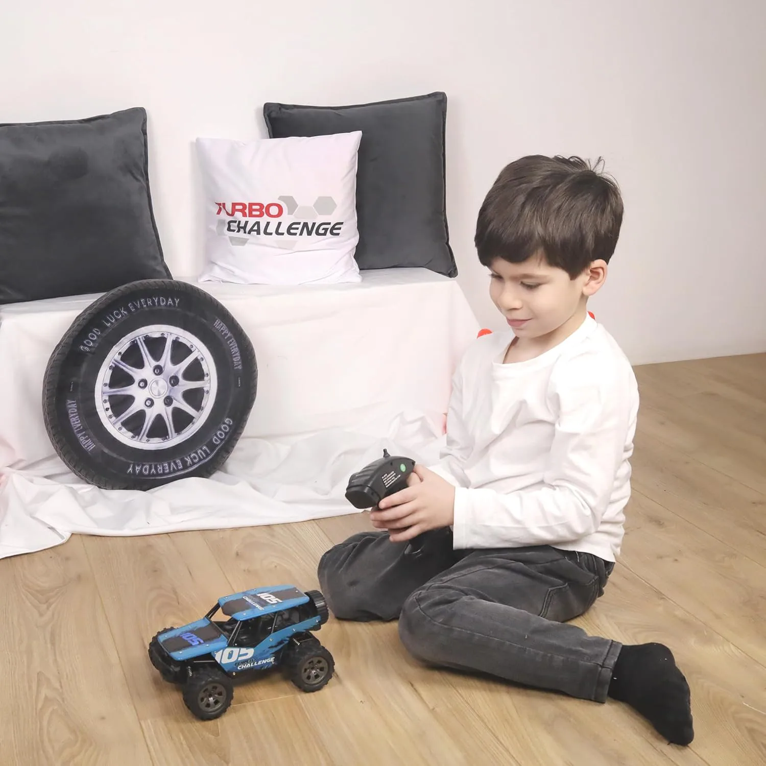 Офроуд количка с радиоуправление, MGM, Wild Racer, Метална, 1:18 - Image 4