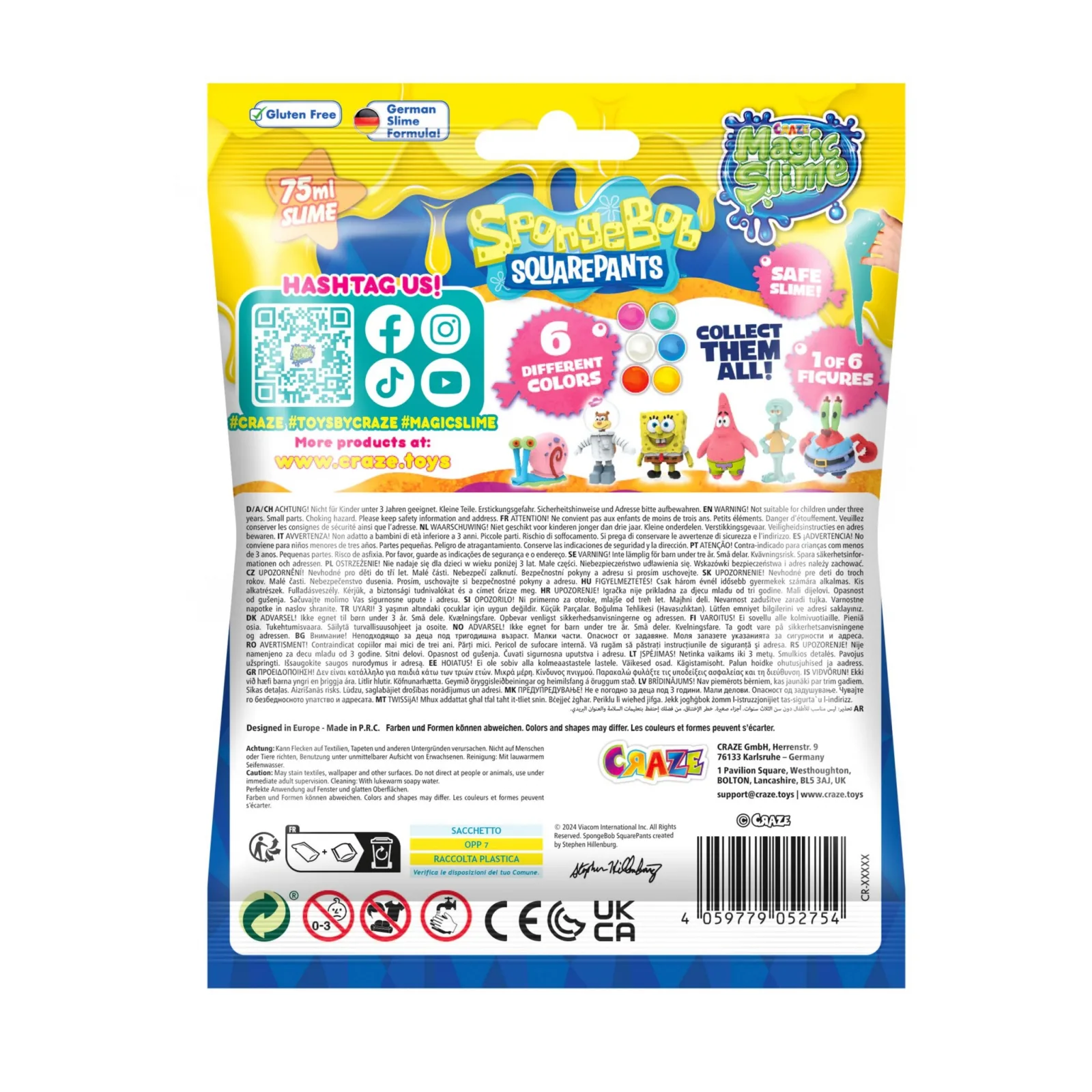 Магически слайм, Craze, SpongeBob, фигурка изненада - Image 4