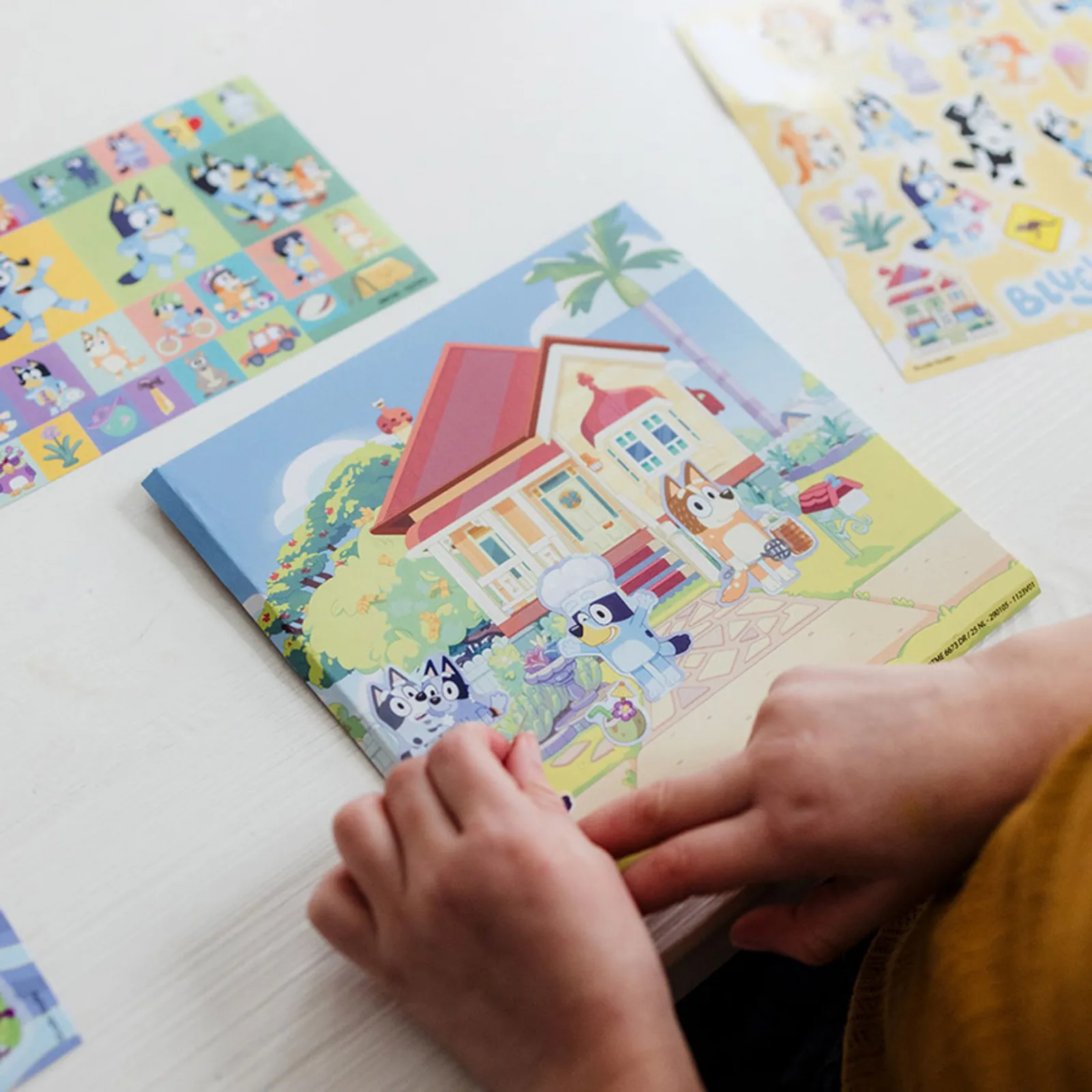 Комплект стикери, Totum, Bluey, 4 части - Image 3