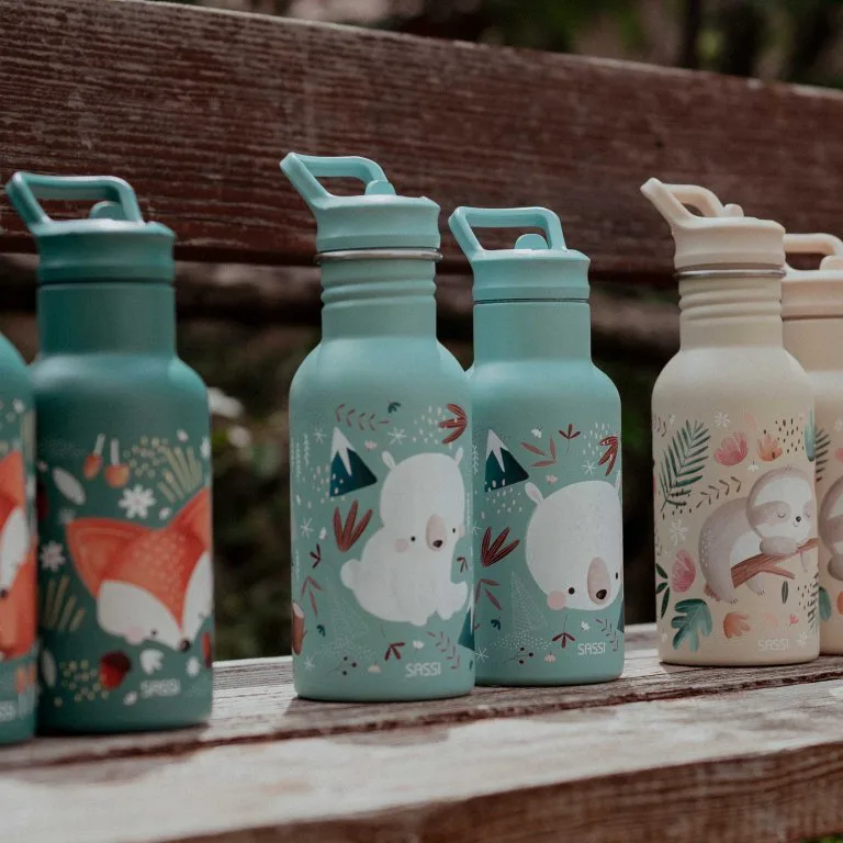 Бутилка от неръждаема стомана, Sassi, 500мл., Мечка - Image 5