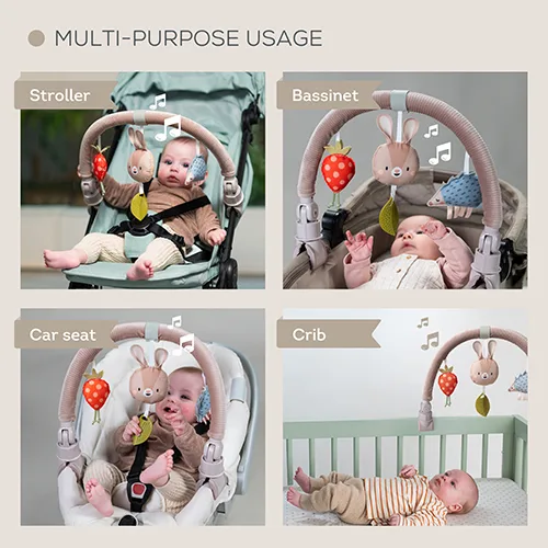 Музикална арка с активности, Taf Toys, Зайче - Image 4