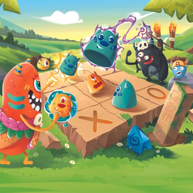 Настолна игра, Hape, Чудовищни тик-так пръсти, Морски шах - Image 3