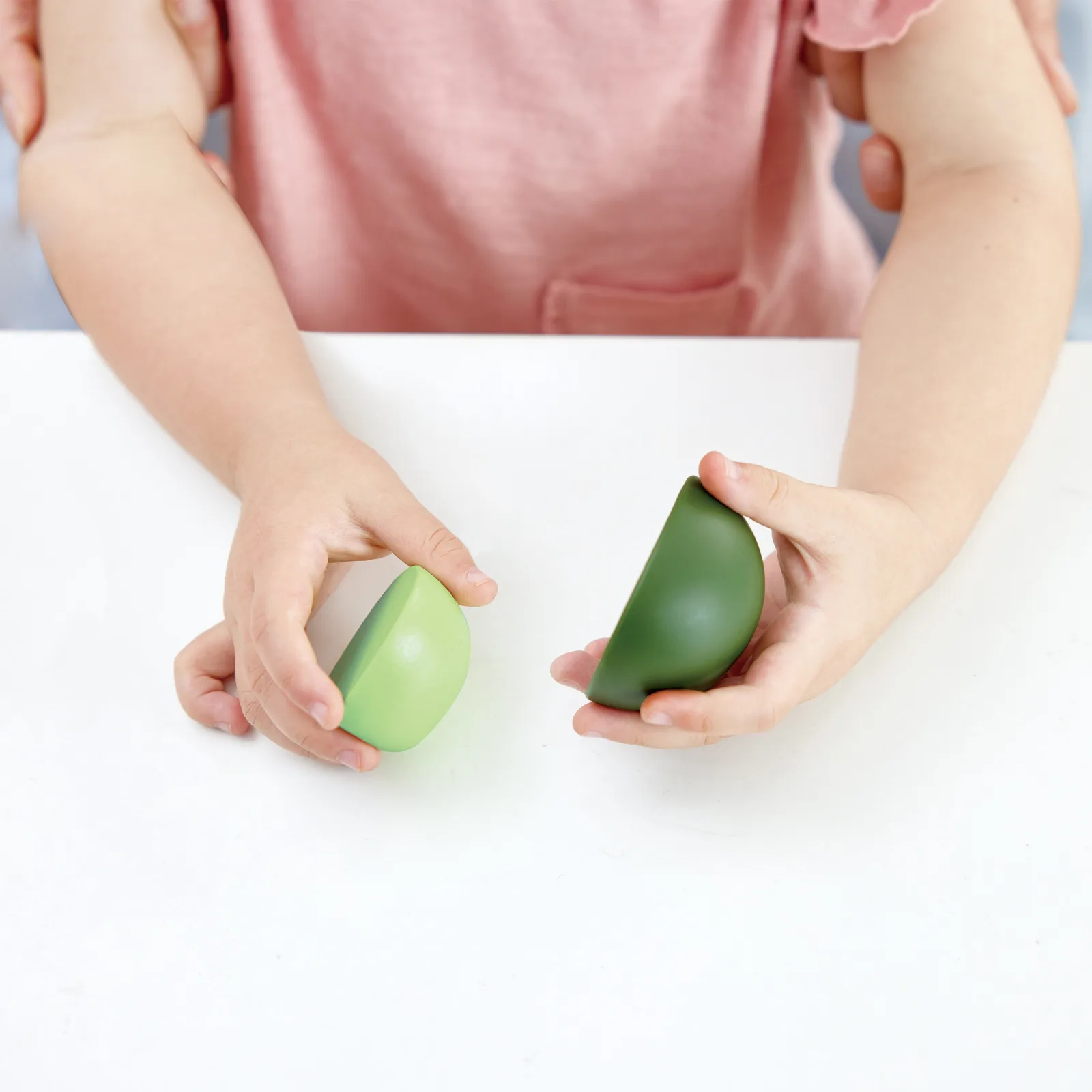 Детски дървен комплект, Hape, Десерт от зелен чай, 8 части - Image 4