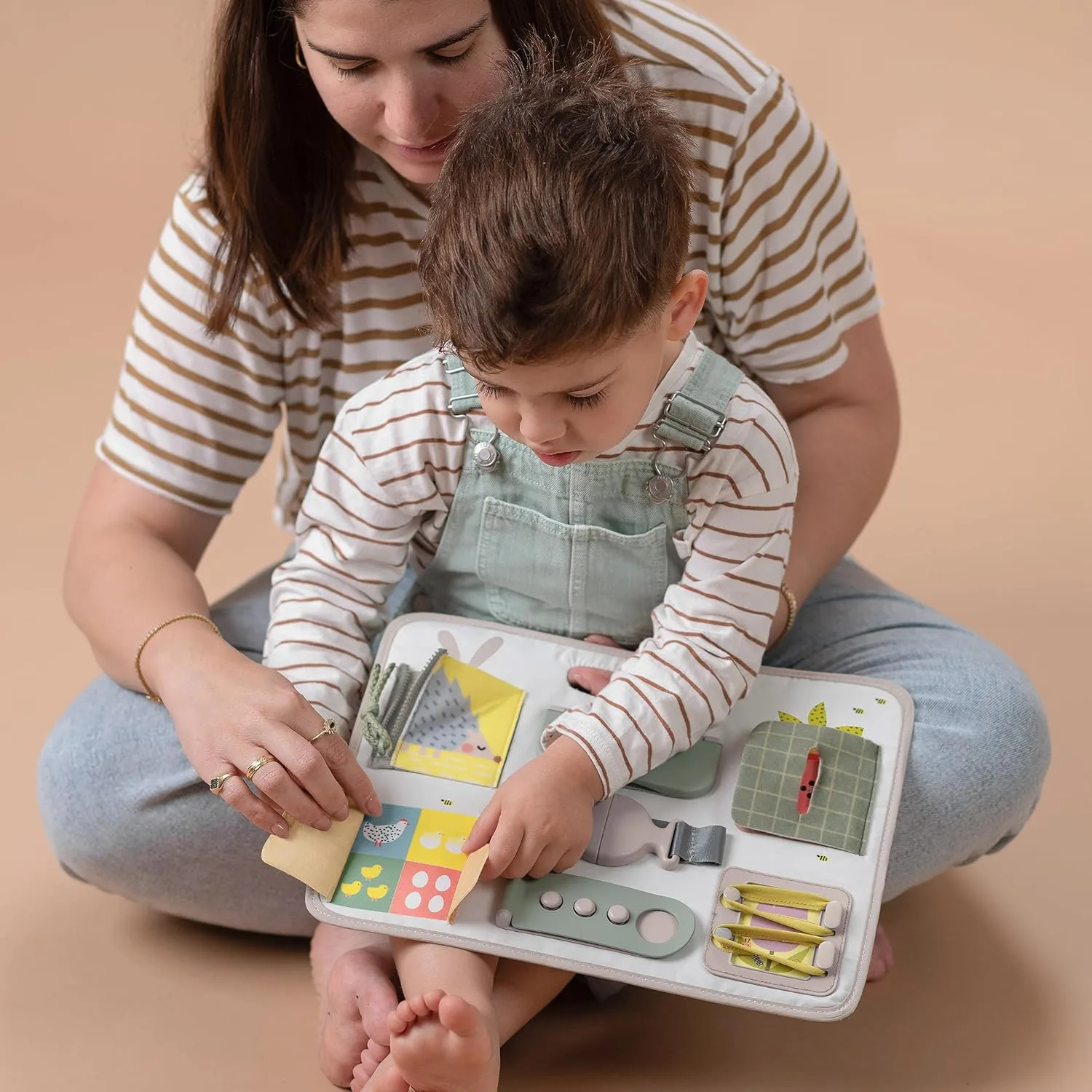 Активна игра за насърчаване, Taf Toys, Бизиборд, 34x25см - Image 5