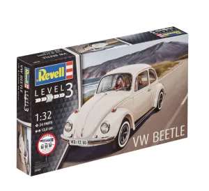 Сглобяем модел, Revell, Стартов комплект автомобил VW Beetle, 24 части