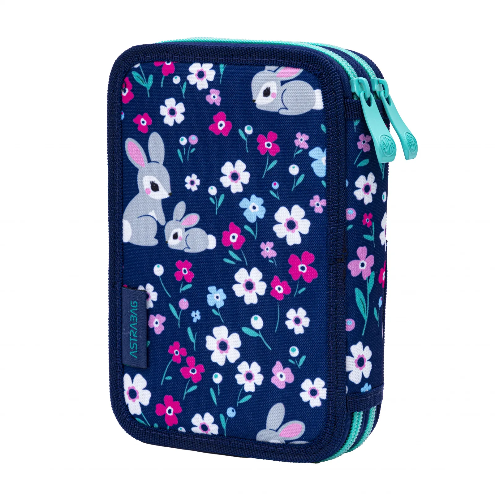 Двоен несесер с аксесоари, Astra, Зайчета, AC21, 20,5 х 13 х 4.5 см - Image 4