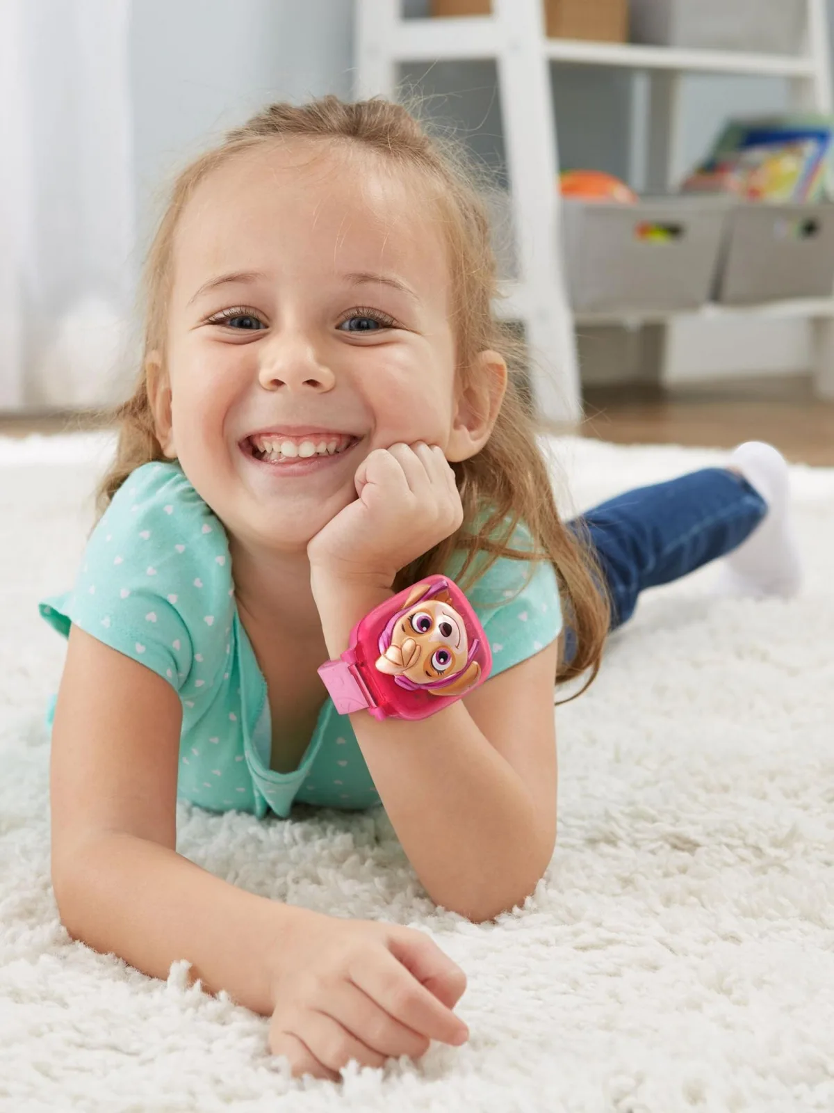 Интерактивна играчка, Vtech, Образователен часовник, Paw Patrol, Скай - Image 6