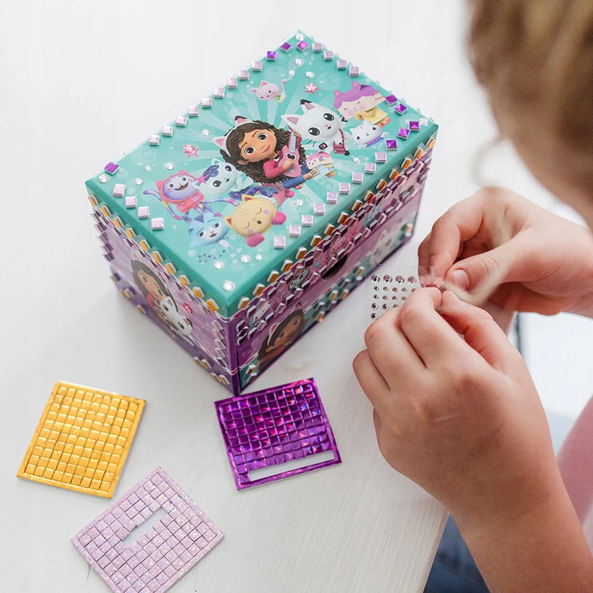 Творчески комплект, Totum, Gabby′s Dollhouse, Декорирай сам кутия за бижута - Image 3