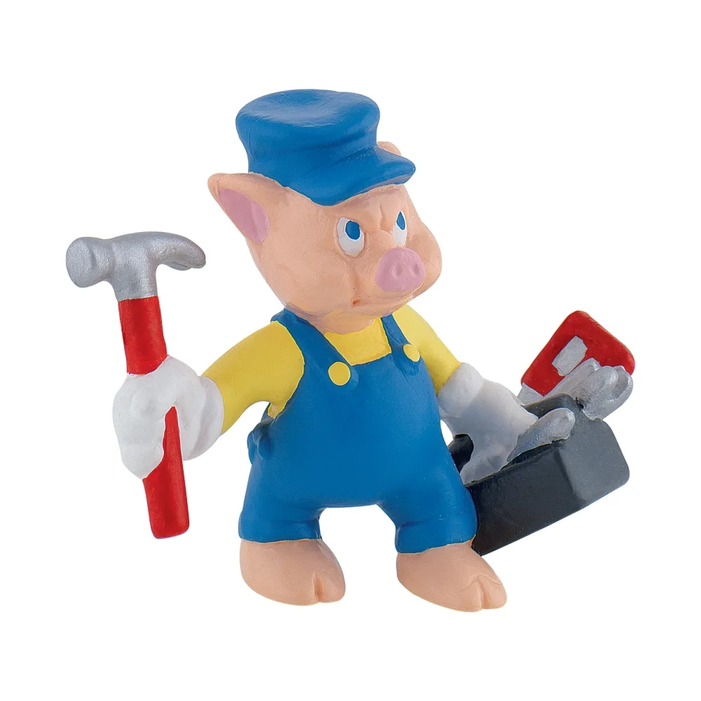 Колекционерска фигурка, Walt Disney, Bullyland, Практичното прасенце - Image 2