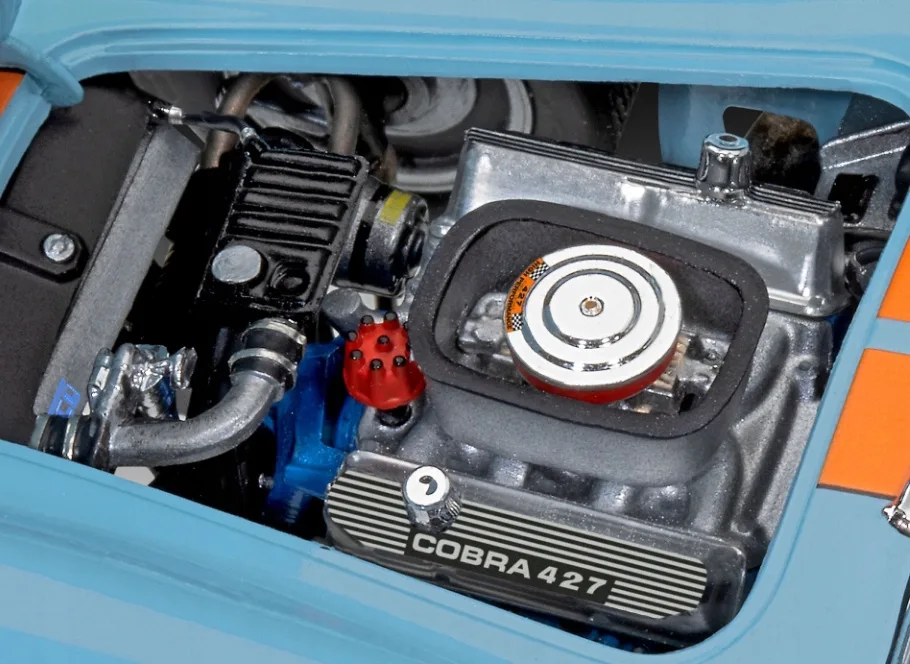 Комплект сглобяем модел, Revell, Автомобил Shelby Cobra 427 1965, 94 части - Image 4