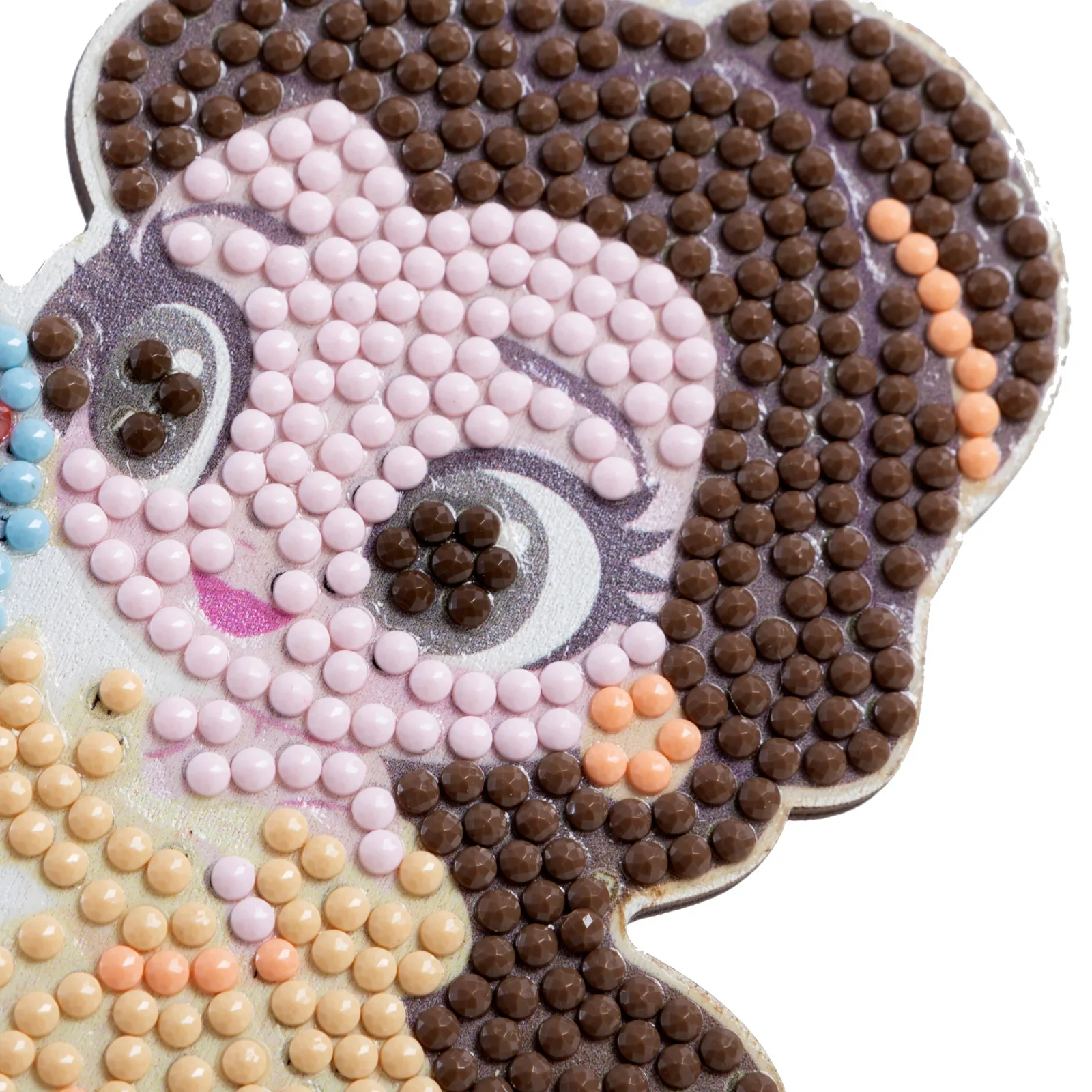 Комплект за диамантена бродерия, Craft Buddy, Crystal Art Buddies, Бел, 7 части - Image 5