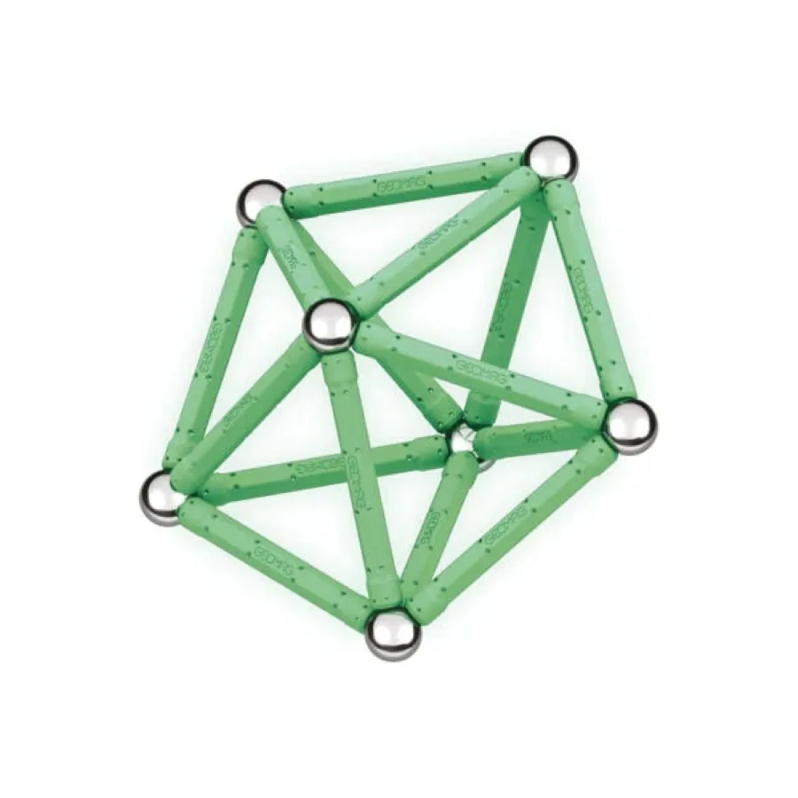 Магнитен конструктор, Geomag, Glow, 60 части - Image 4