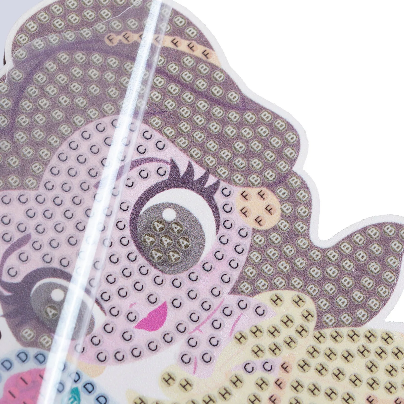 Комплект за диамантена бродерия, Craft Buddy, Crystal Art Buddies, Бел, 7 части - Image 4