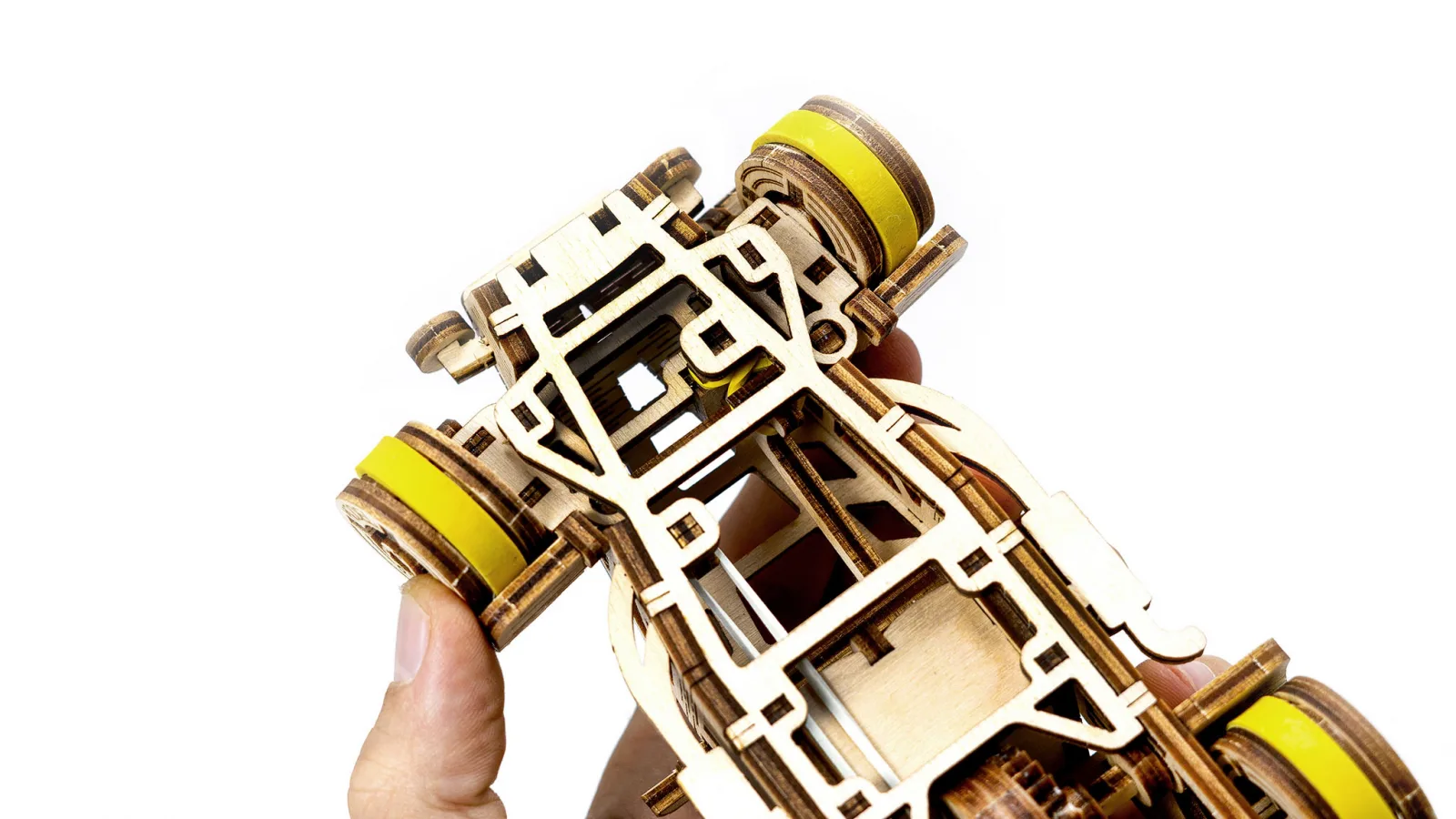 Сглобяем модел от дърво, Revell, Малки приключения, Роудстър, 111 части - Image 5