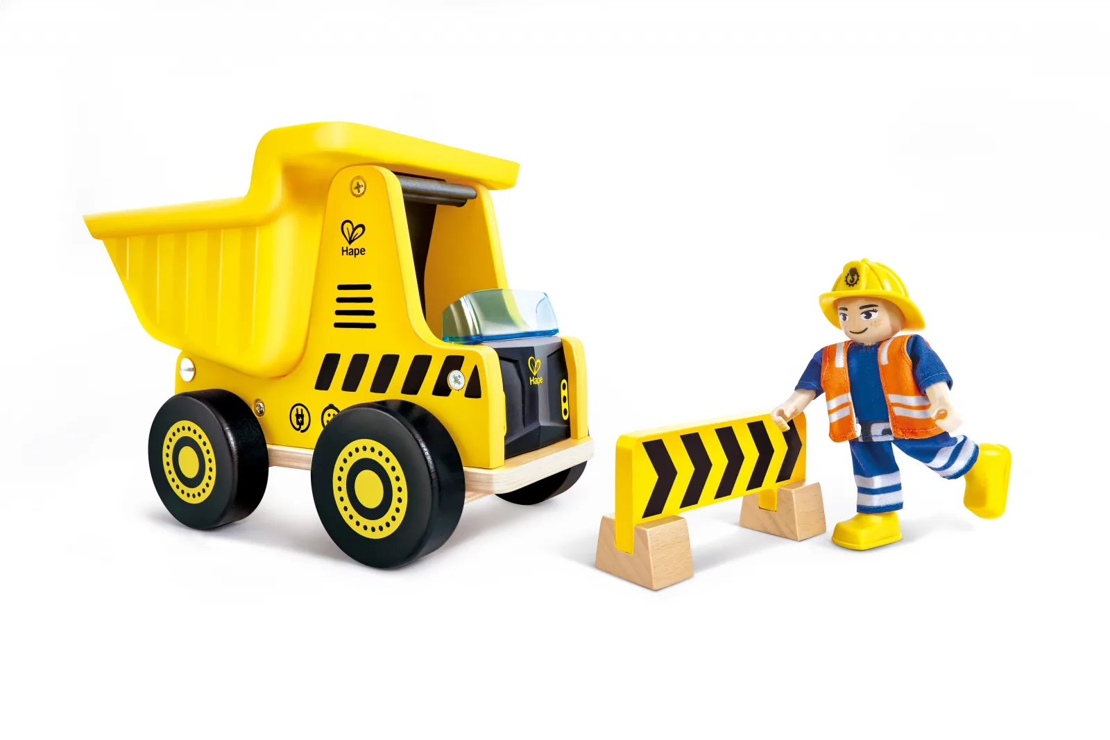 Детски дървен самосвал, Hape - Image 5