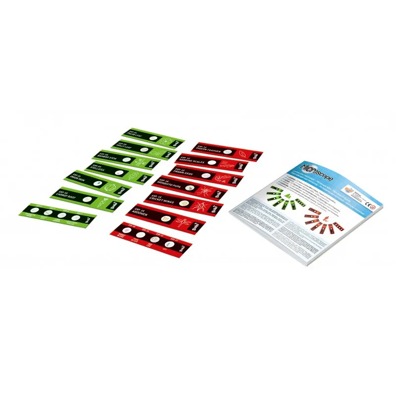 Комплект предметни стъкла с проби за микроскоп, Buki France, 20 броя - Image 3