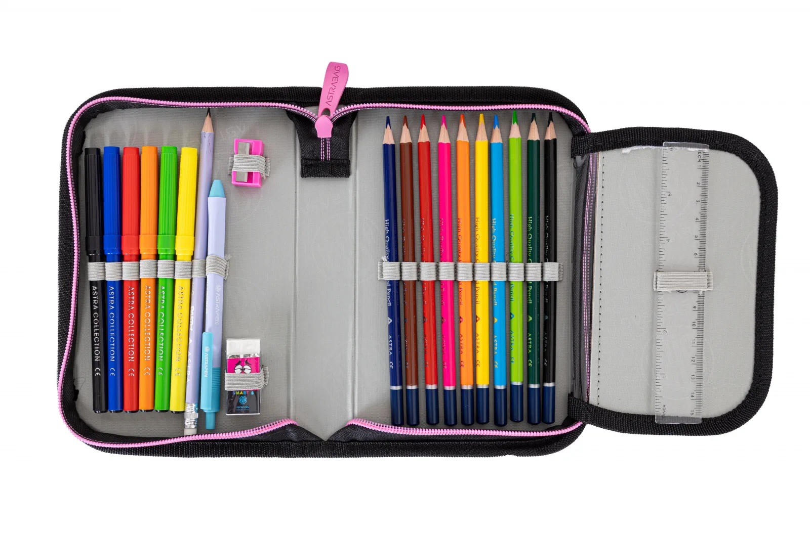 Единичен несесер, Astra, с аксесоари ASTRABAG Панди, AC11, 20 х 14 х 3,5 см - Image 2