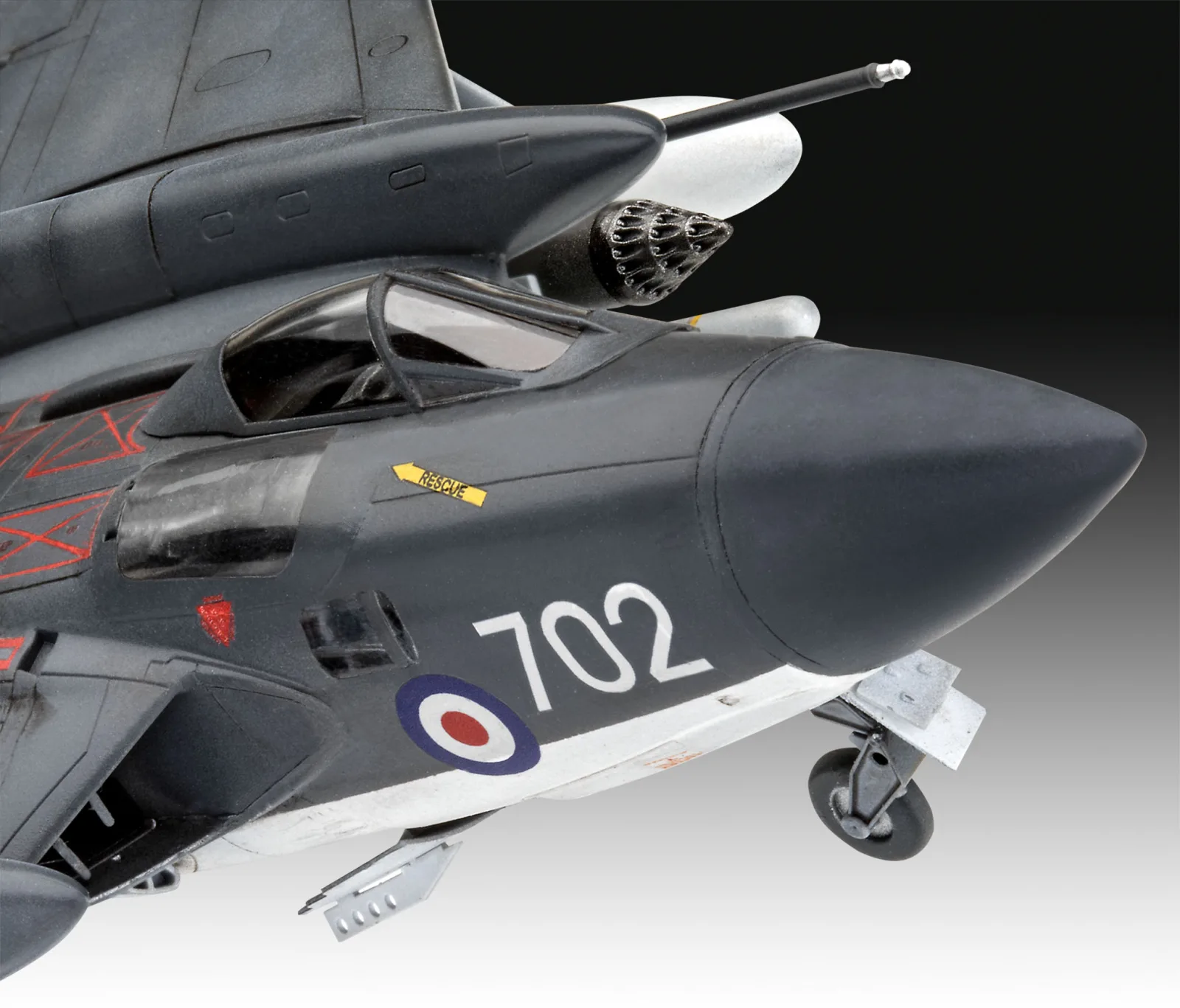 Сглобяем модел, Revell, Британски изтребител Sea Vixen FAW 2, 131 части - Image 6