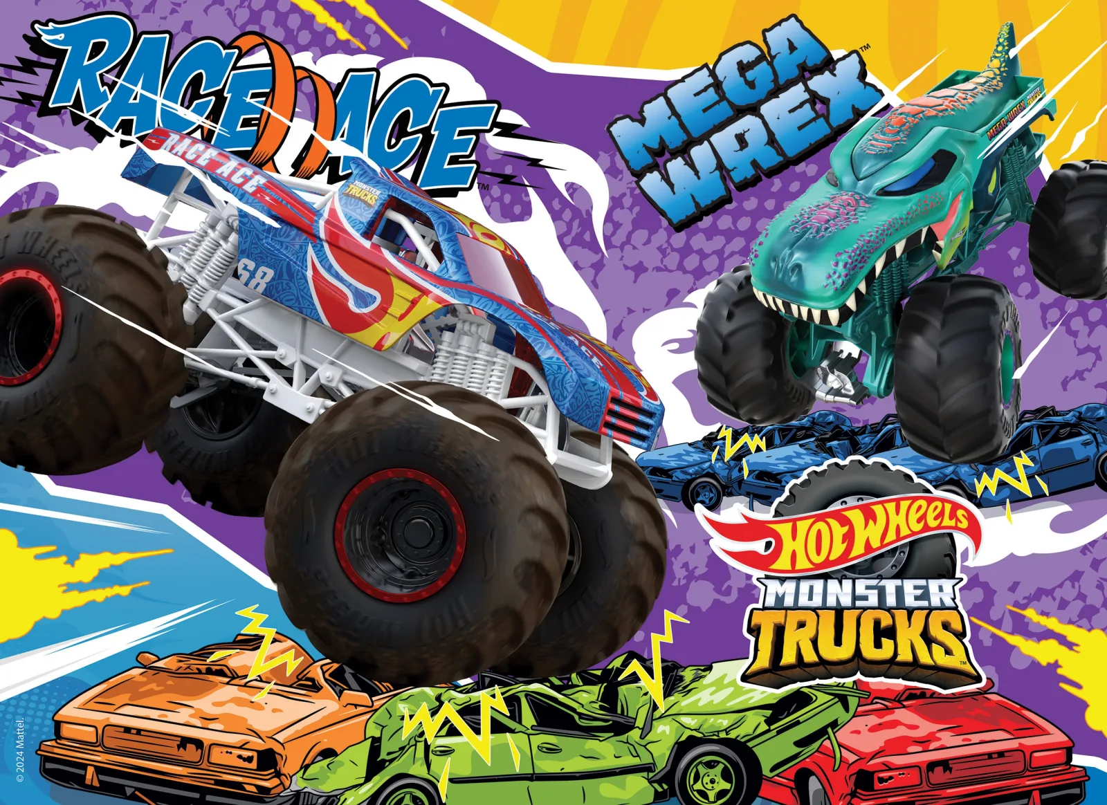 Пъзел, Lisciani, Hot Wheels, 48 части - Image 3