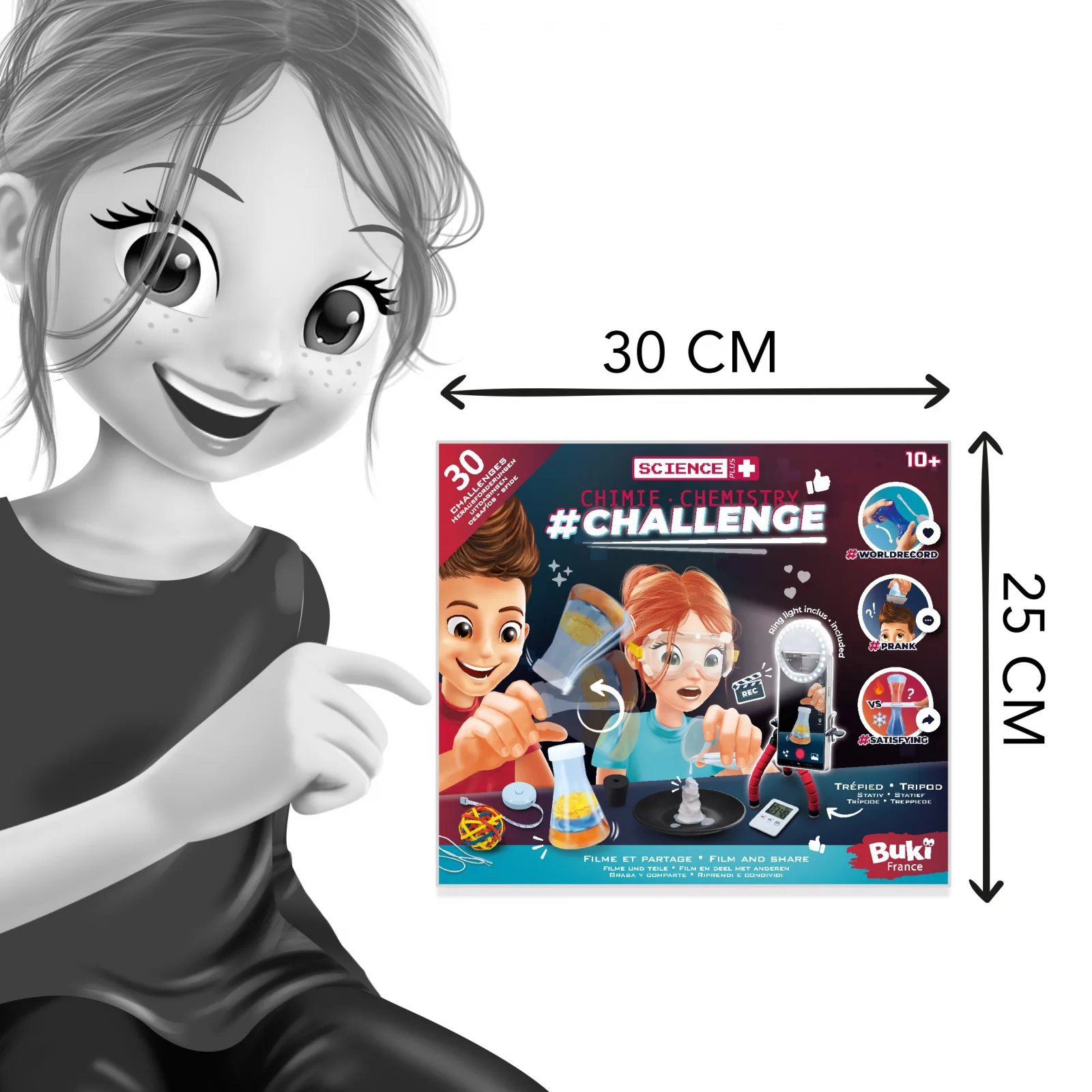 Образователен комплект, Buki France, Химическо предизвикателство, 24 части - Image 3
