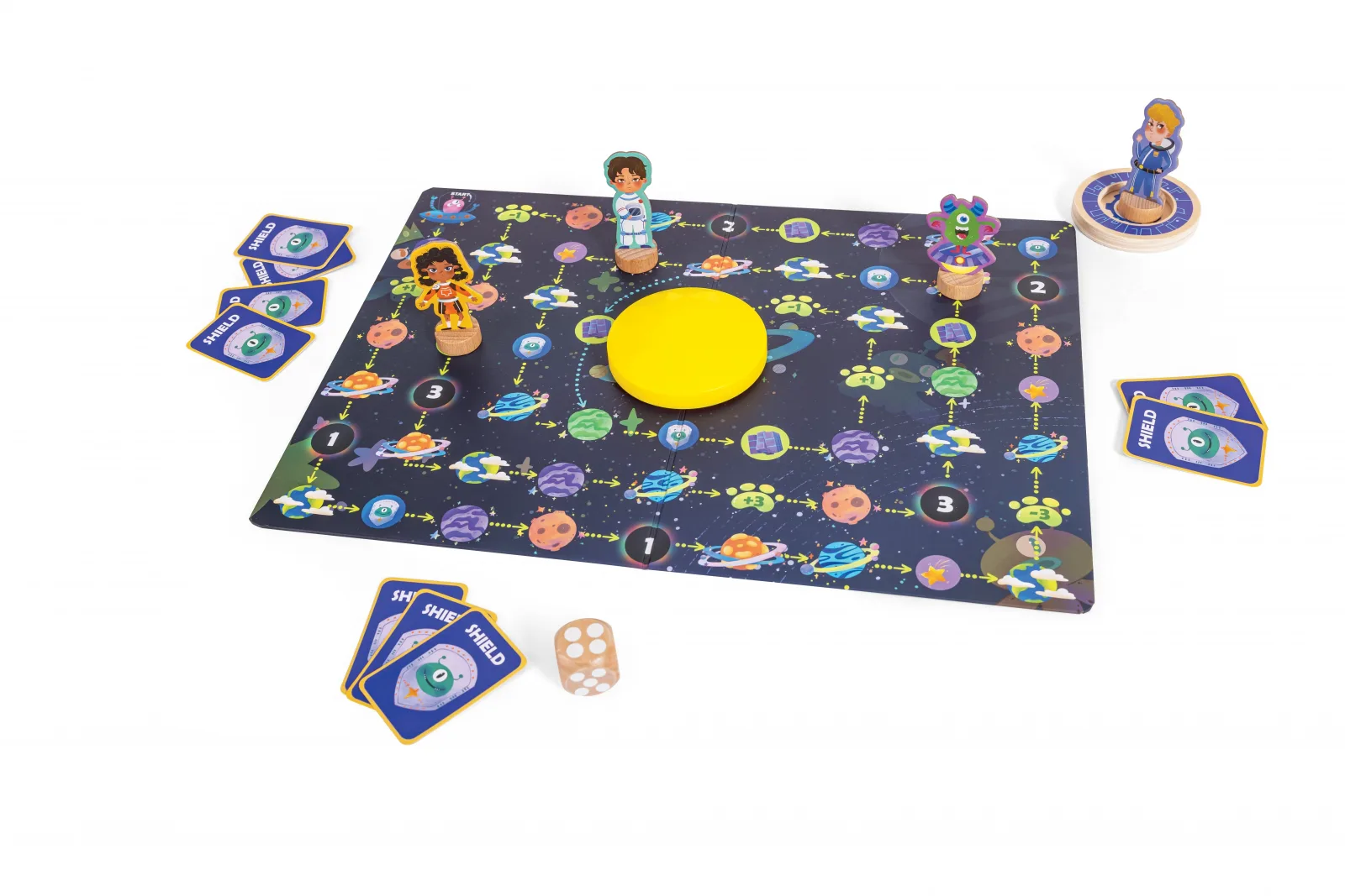 Настолна игра, Hape, Междугалактическа надпревара за звездна сила, 22 части - Image 3