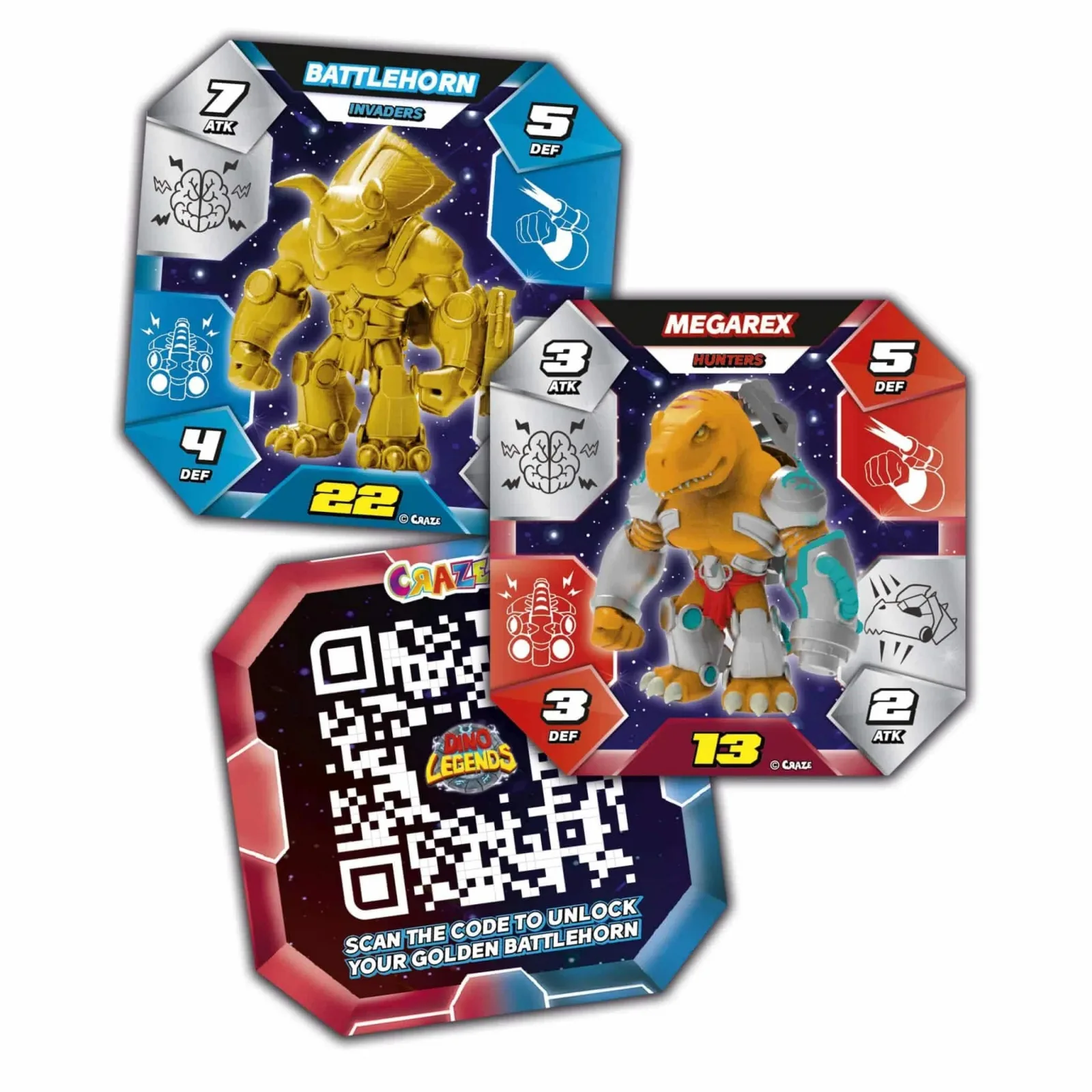 Колекционерска фигурка, Craze, Dino Legends - Image 3