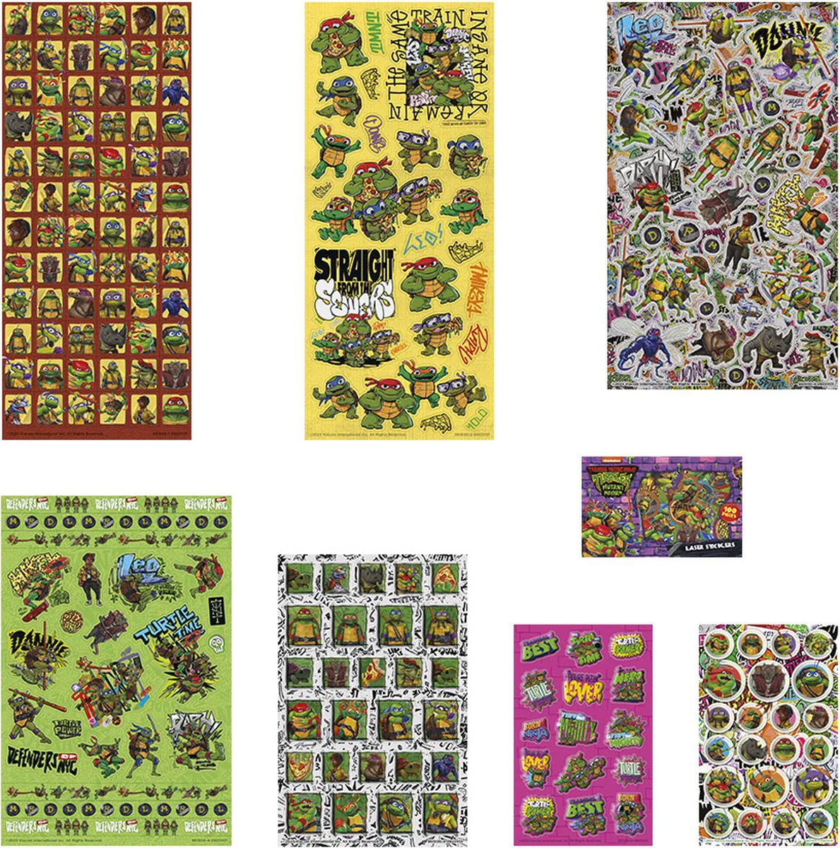 Комплект супер стикери, Totum, Костенурките нинджа, 10 части - Image 8