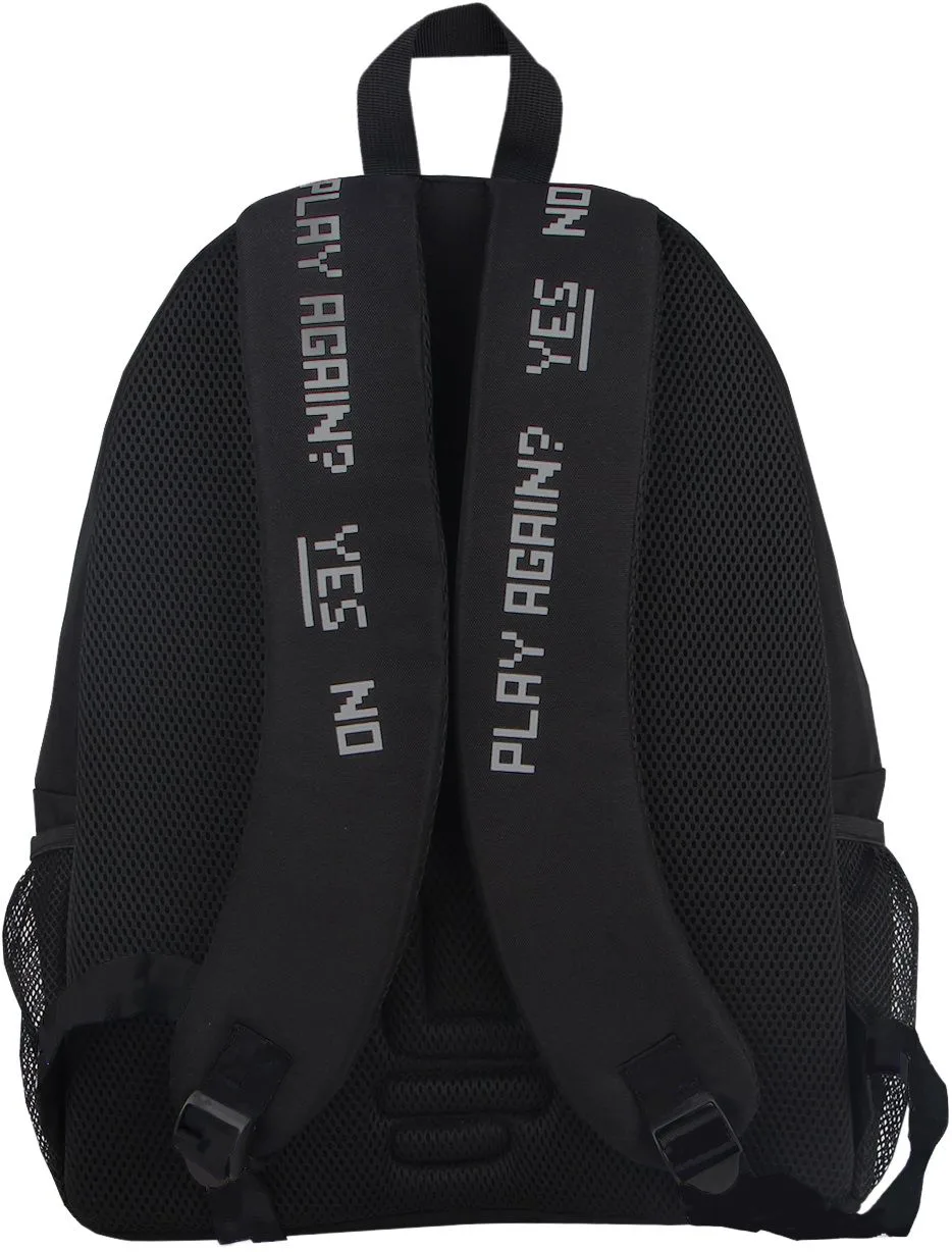 Ученическа раница, Unkeeper, Game Over, 44 x 33 x 16 см, Оранжев - Image 2