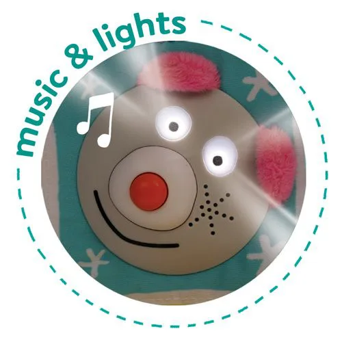 Мека играчка с активности, Taf Toys, За креватче, 44 x 24 x 4 см - Image 5