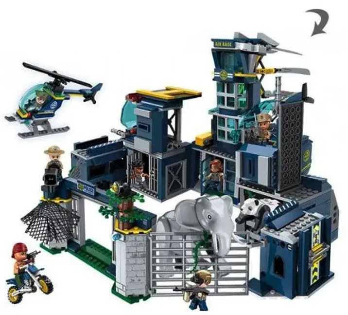 Конструктор, Qman, Полицейско управление, 961 части - Image 4