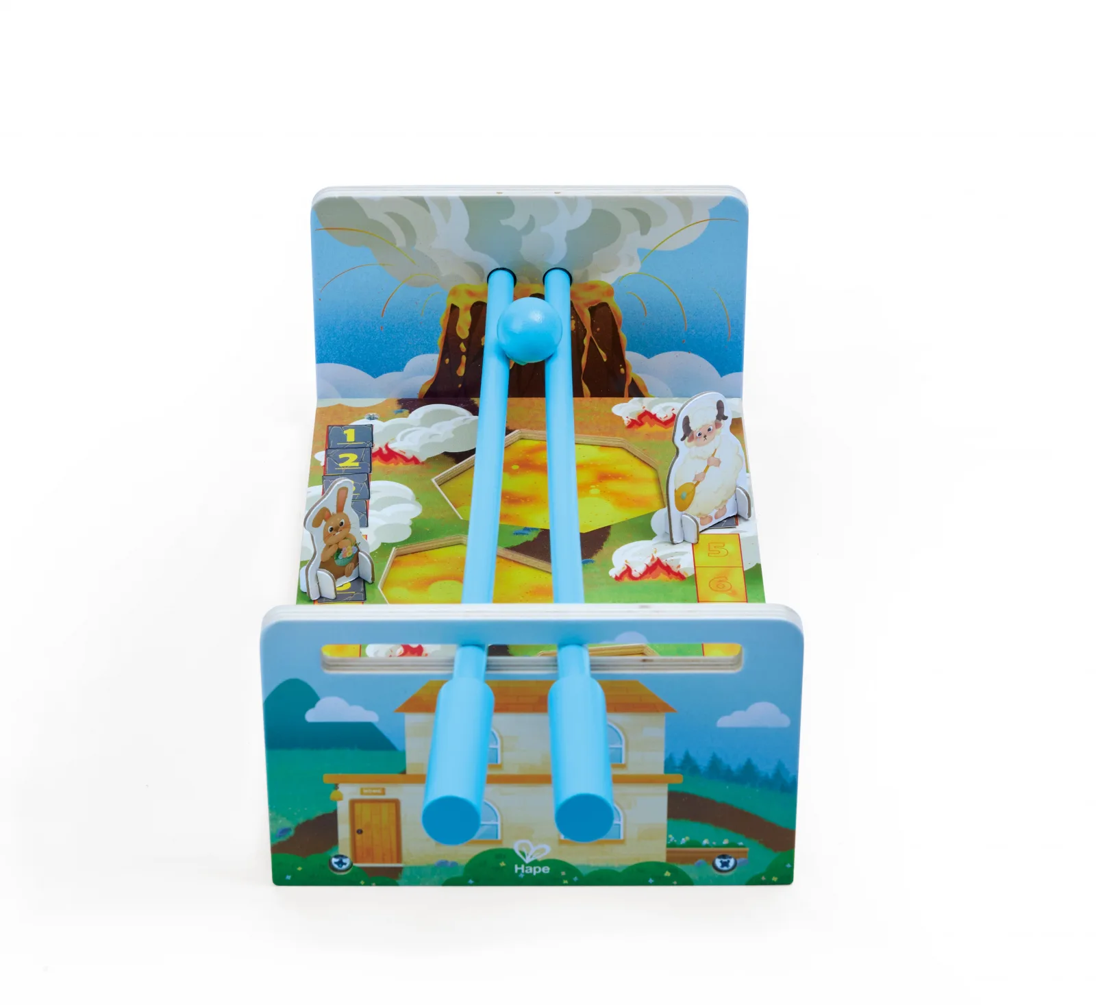 Настолна игра, Hape, Премини лавата, 2 в 1 - Image 4