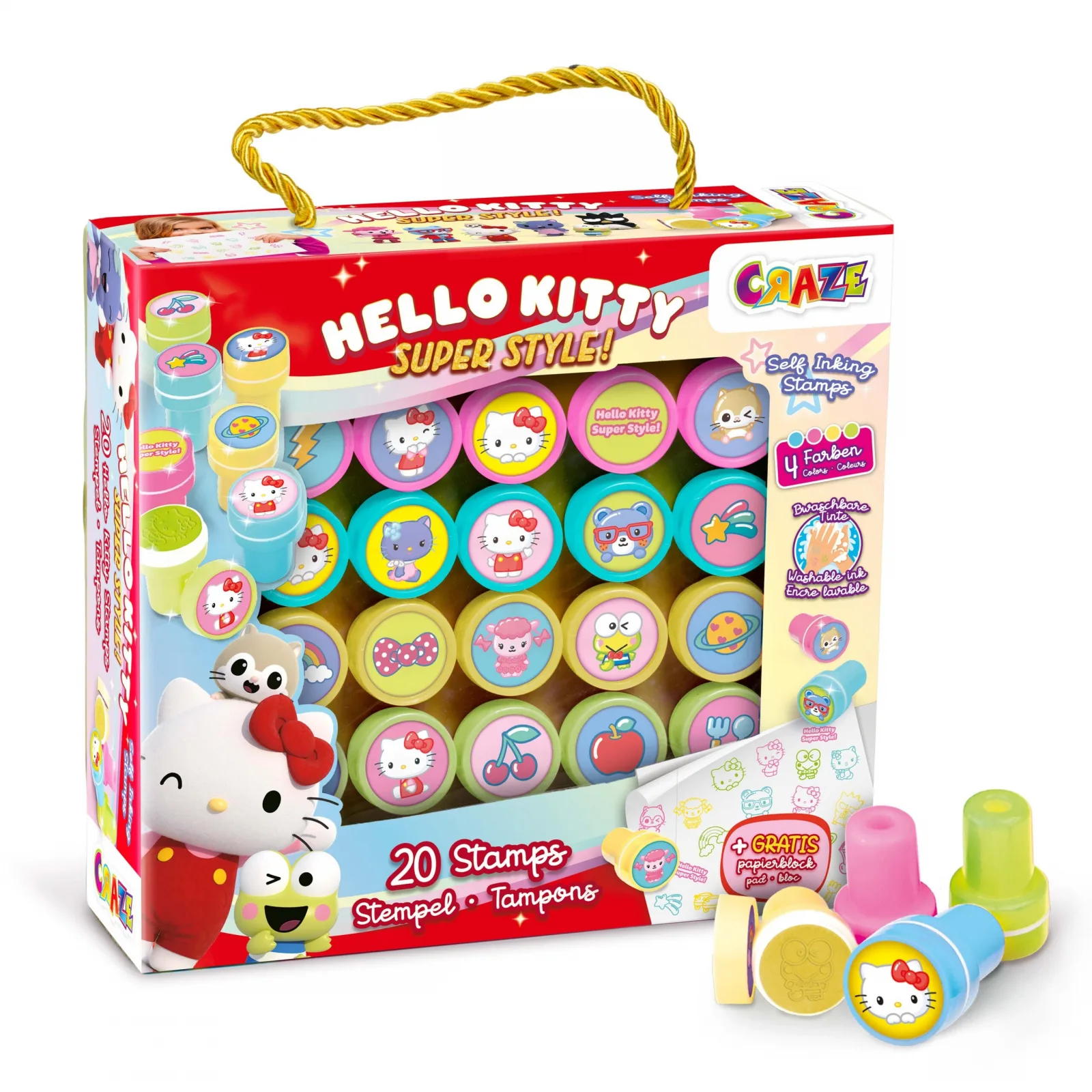 Комплект печати, Craze, Hello Kitty, 20 броя - Image 2